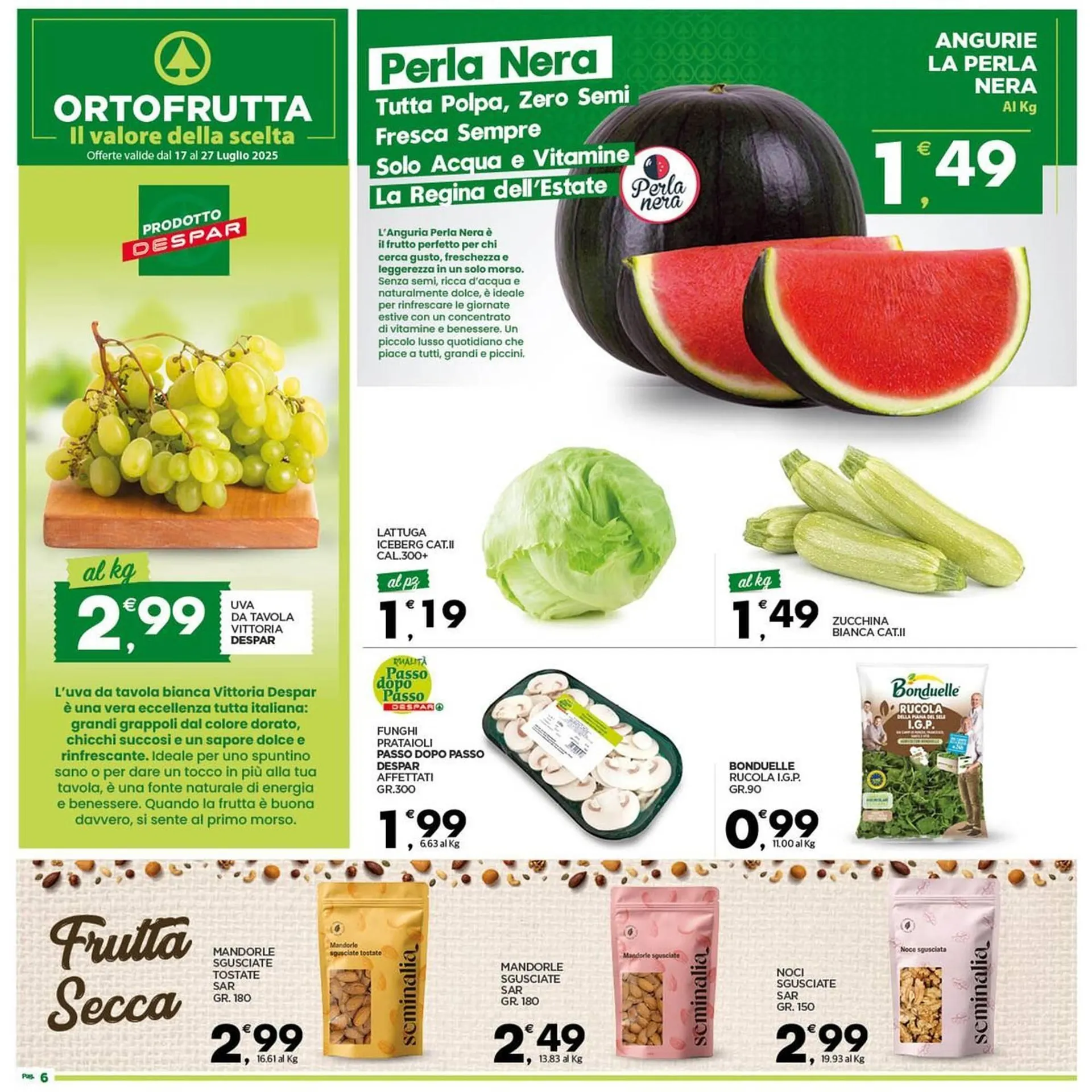 Volantino Despar da 17 luglio a 27 luglio di 2025 - Pagina del volantino 6