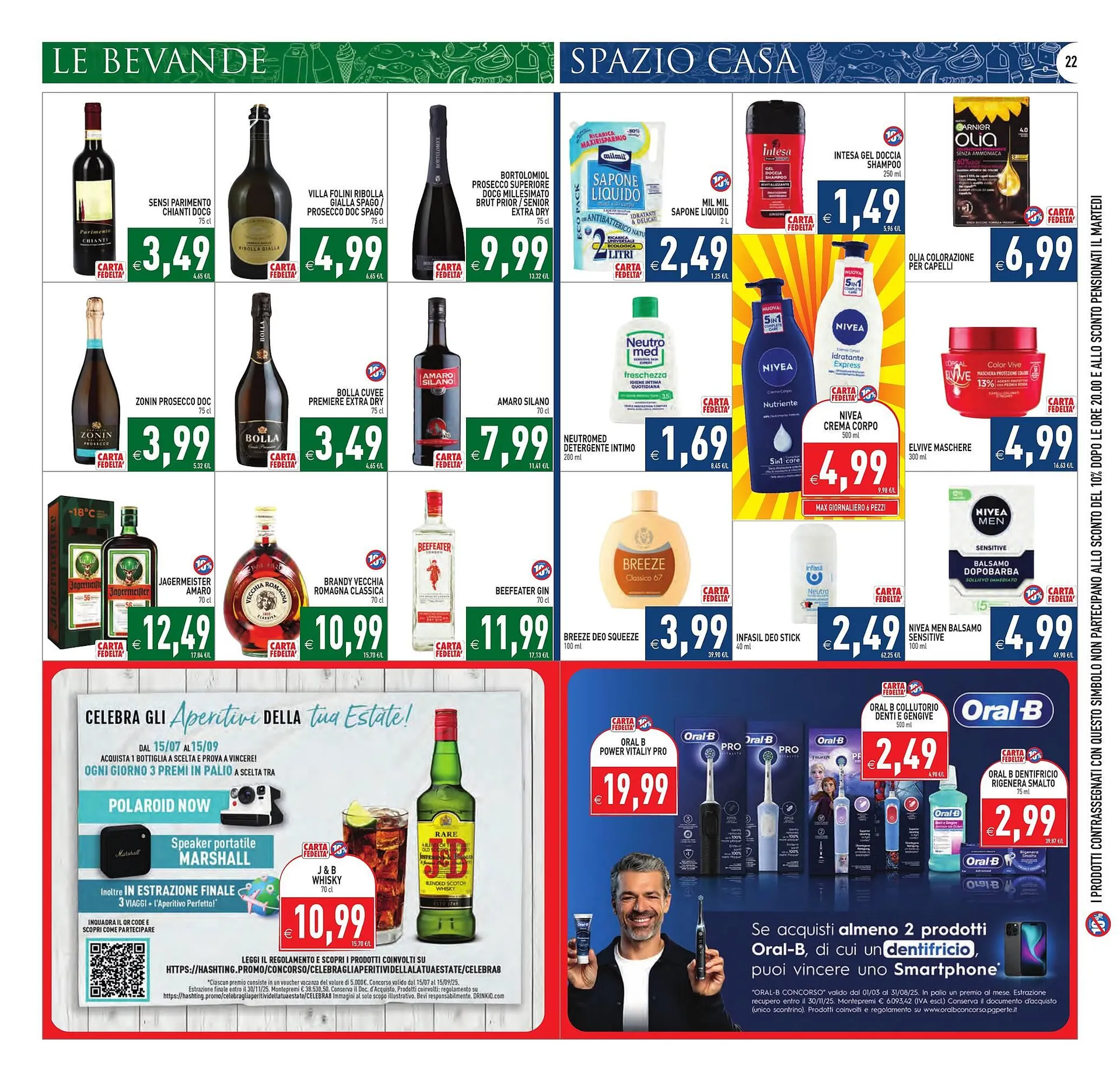 Volantino Supermercati Agorà da 18 agosto a 25 agosto di 2025 - Pagina del volantino 22