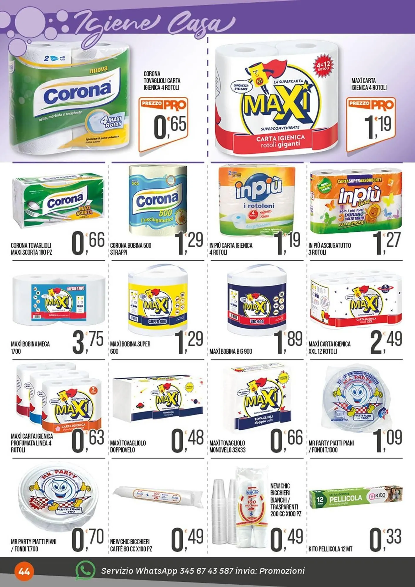 Volantino Cash pro da 9 giugno a 22 giugno di 2025 - Pagina del volantino 44