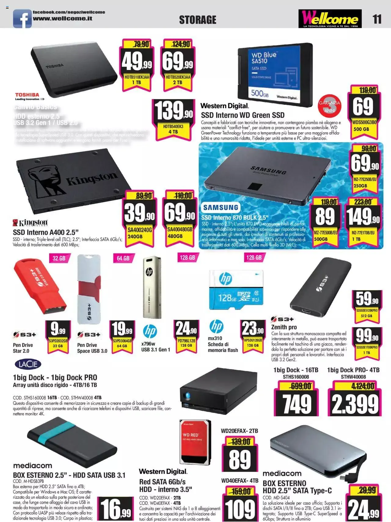 Volantino Wellcome da 25 luglio a 11 settembre di 2023 - Pagina del volantino 11