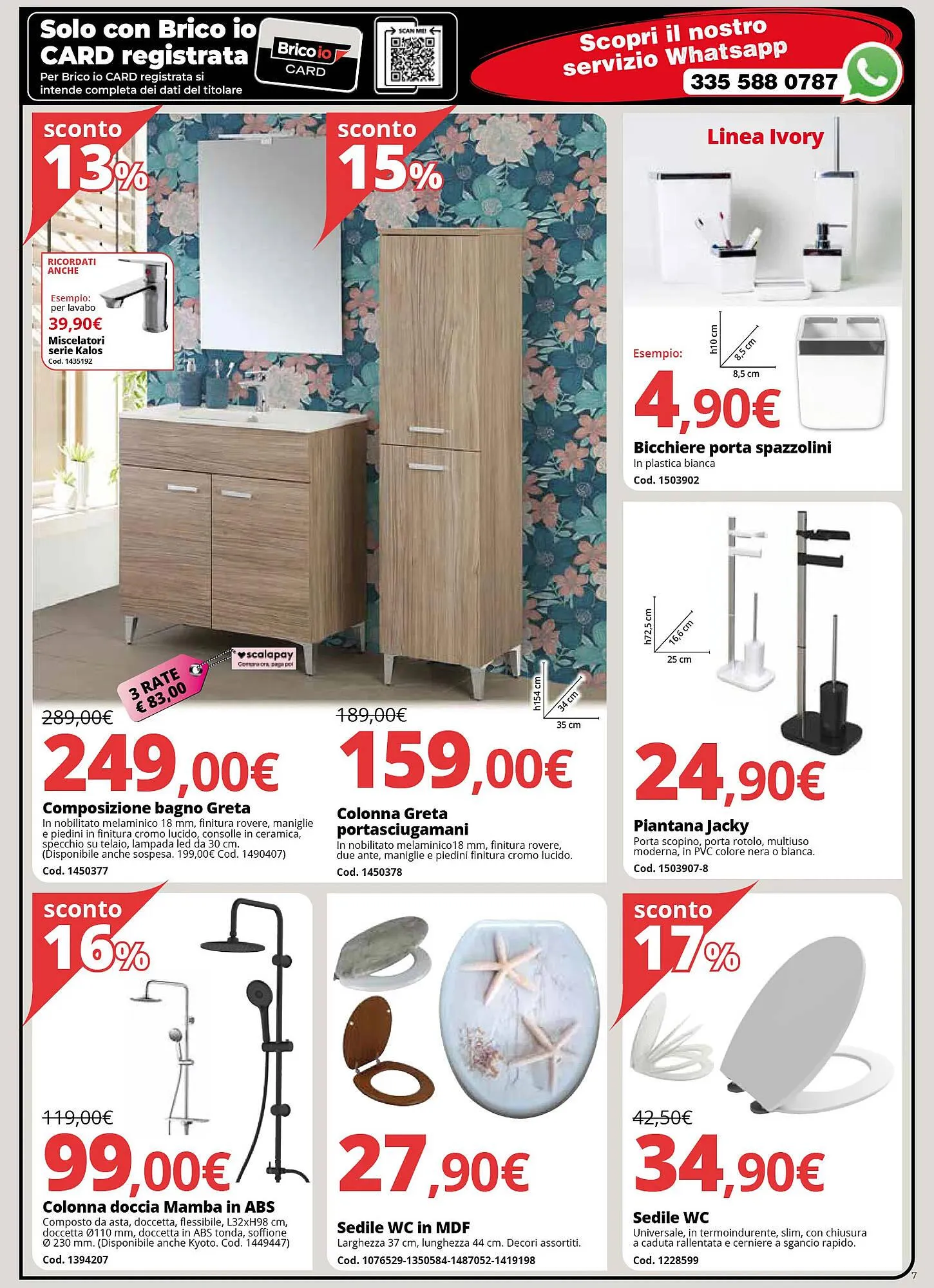 Volantino Brico Io da 23 novembre a 24 dicembre di 2023 - Pagina del volantino 7