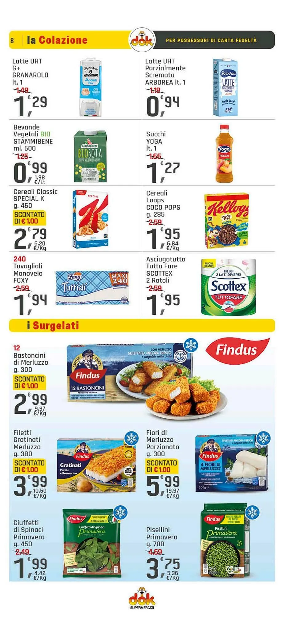 Volantino Supermercati Dok da 13 febbraio a 22 febbraio di 2025 - Pagina del volantino 8