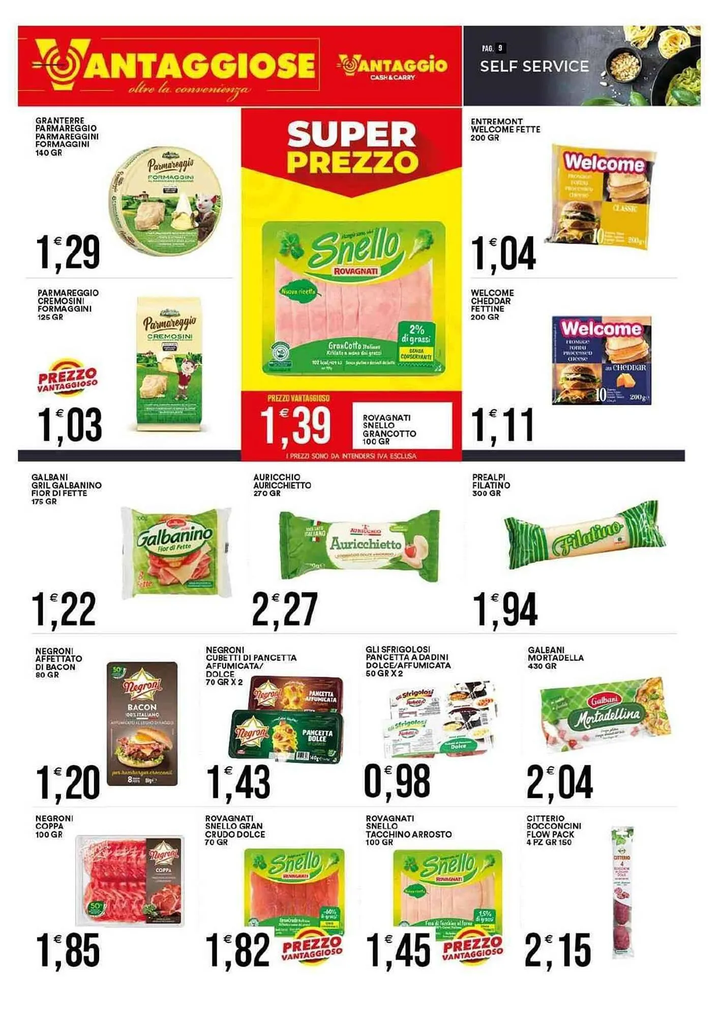 Volantino Vantaggio Cash&Carry da 23 febbraio a 7 marzo di 2026 - Pagina del volantino 9