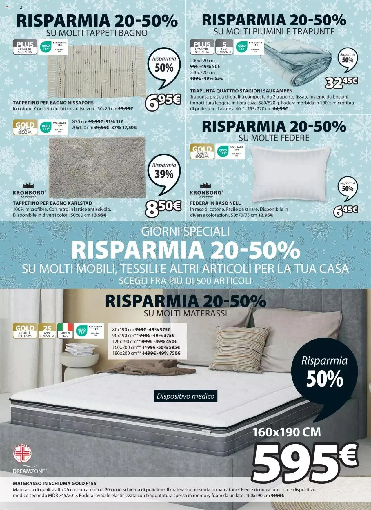 JYSK - Offerte da 7 dicembre a 4 gennaio di 2024 - Pagina del volantino 3
