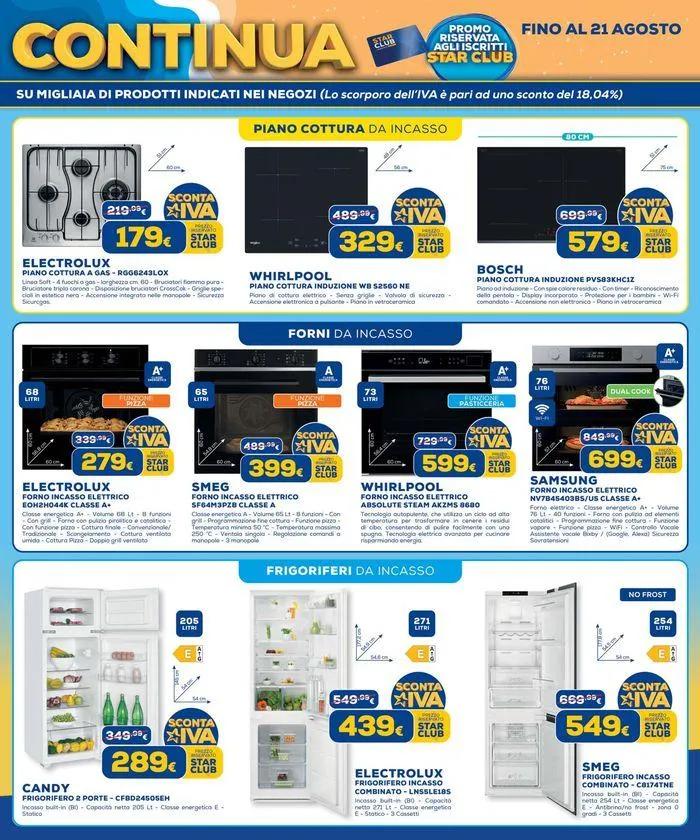 Sconta iva continua da 2 agosto a 21 agosto di 2024 - Pagina del volantino 39