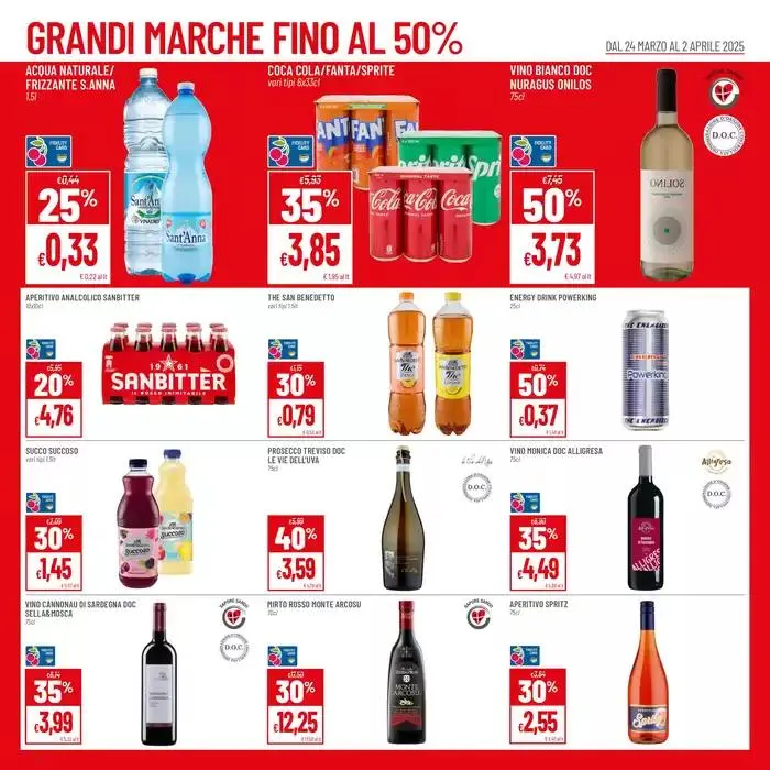 Grandi marche fino al 50% da 25 marzo a 2 aprile di 2025 - Pagina del volantino 4
