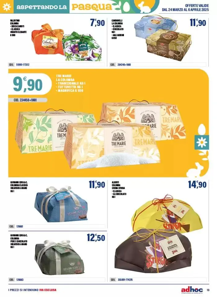 Aspettando pasqua da 24 marzo a 6 aprile di 2025 - Pagina del volantino 13
