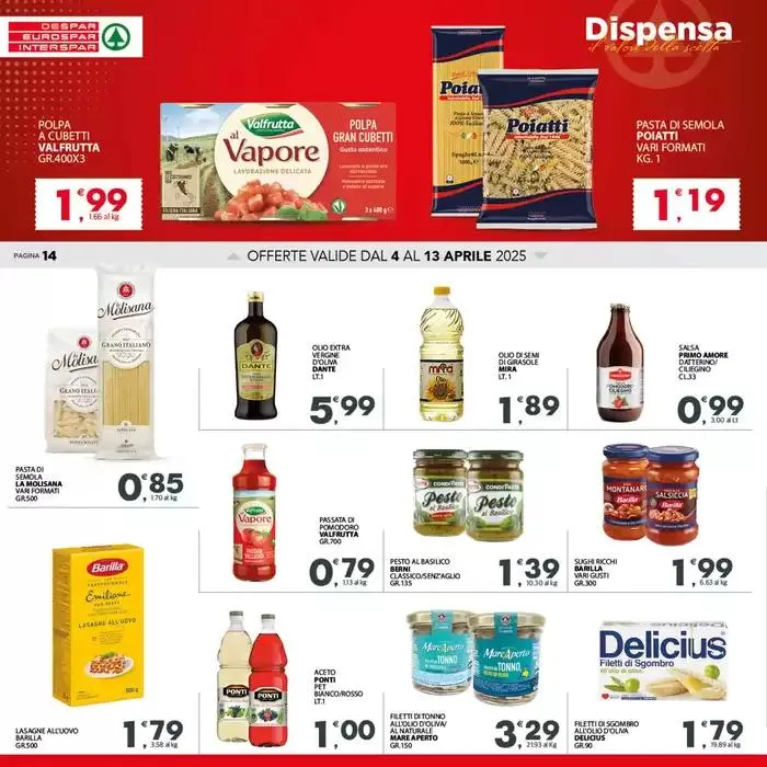 Conveneinza unica da 4 aprile a 13 aprile di 2025 - Pagina del volantino 14