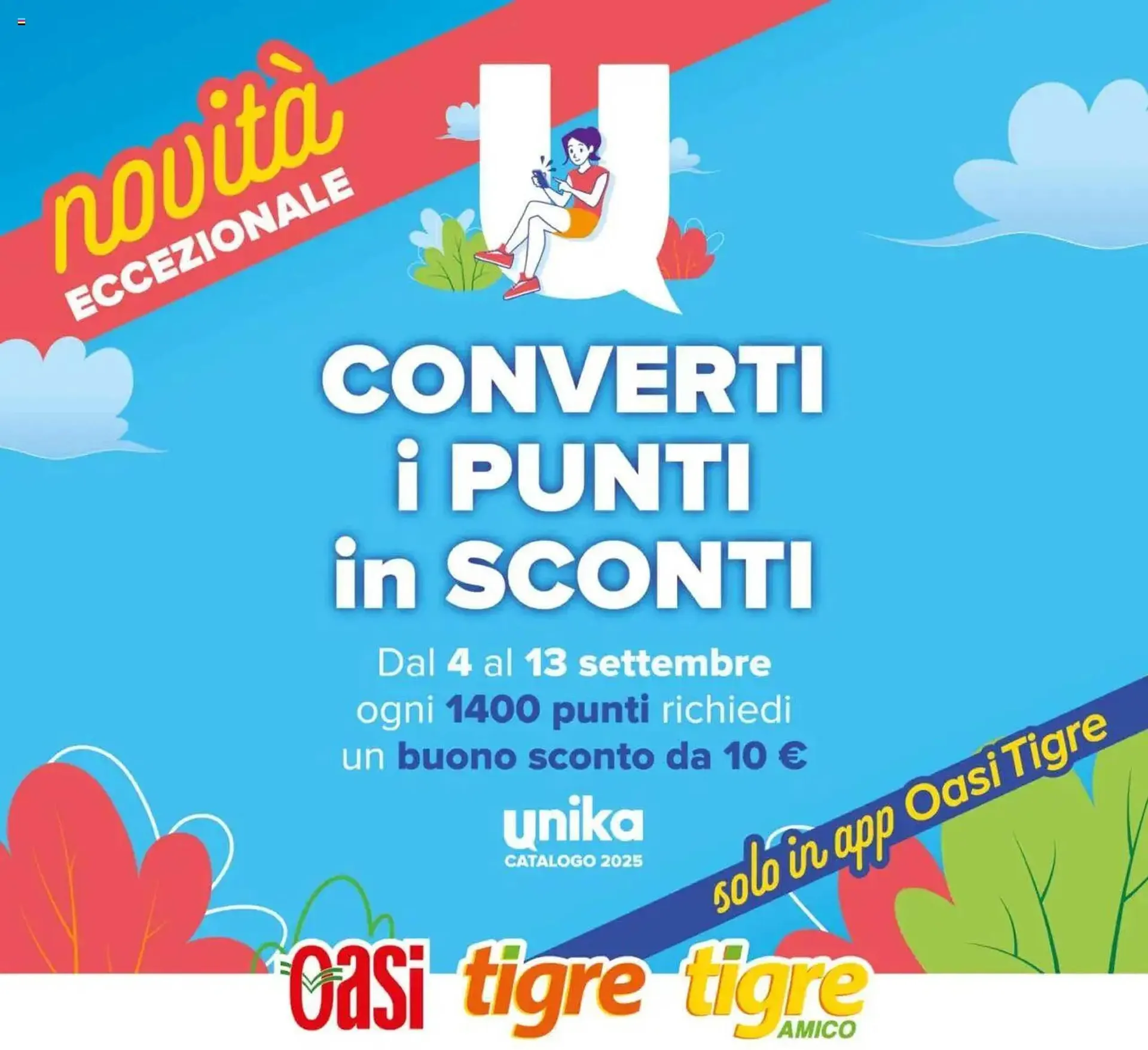 Volantino Oasi da 4 settembre a 15 settembre di 2025 - Pagina del volantino 8