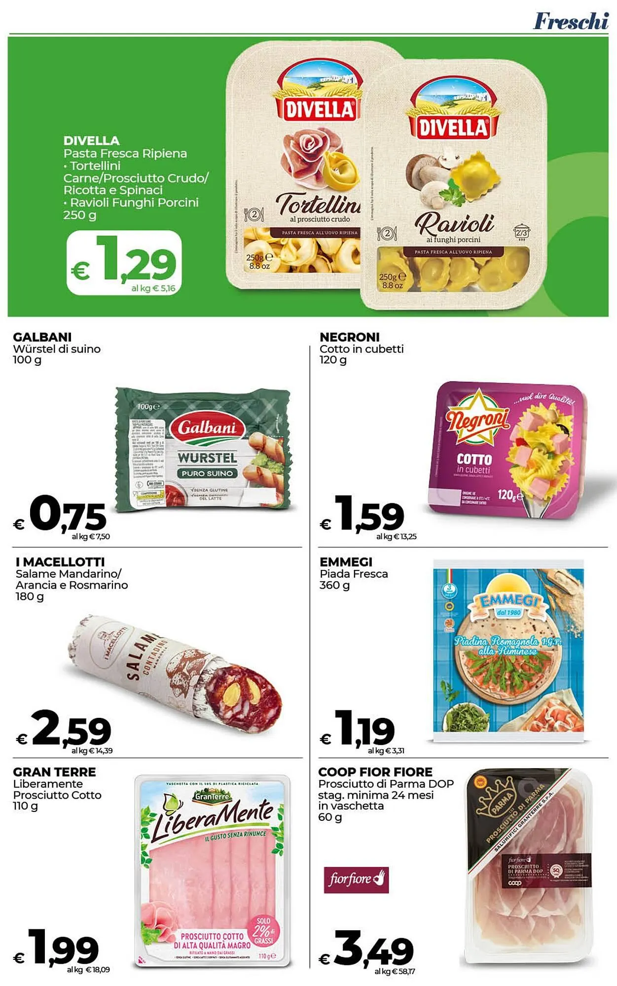 Volantino In Coop da 1 agosto a 11 agosto di 2025 - Pagina del volantino 9