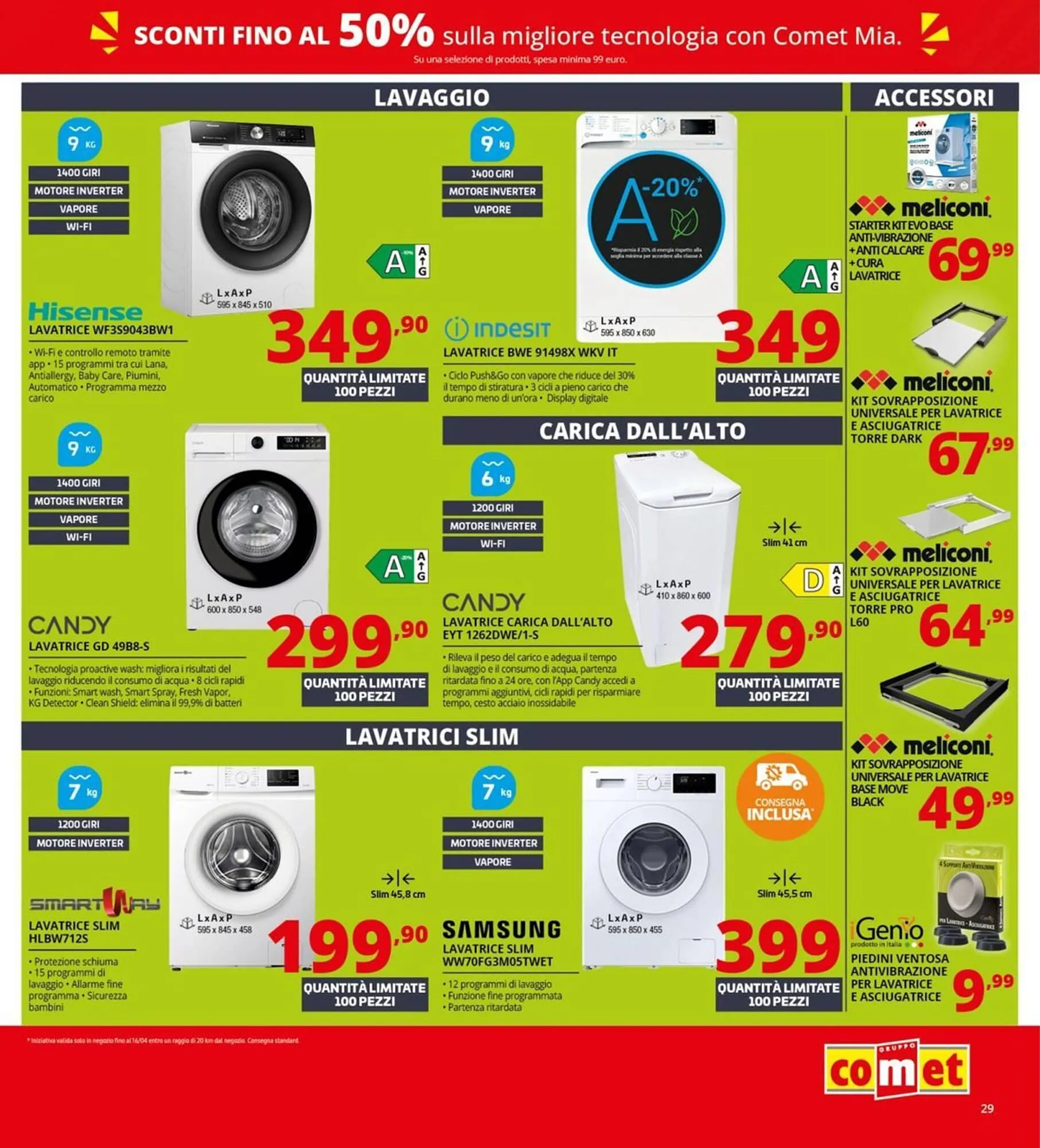 Volantino Comet da 2 gennaio a 21 gennaio di 2026 - Pagina del volantino 29