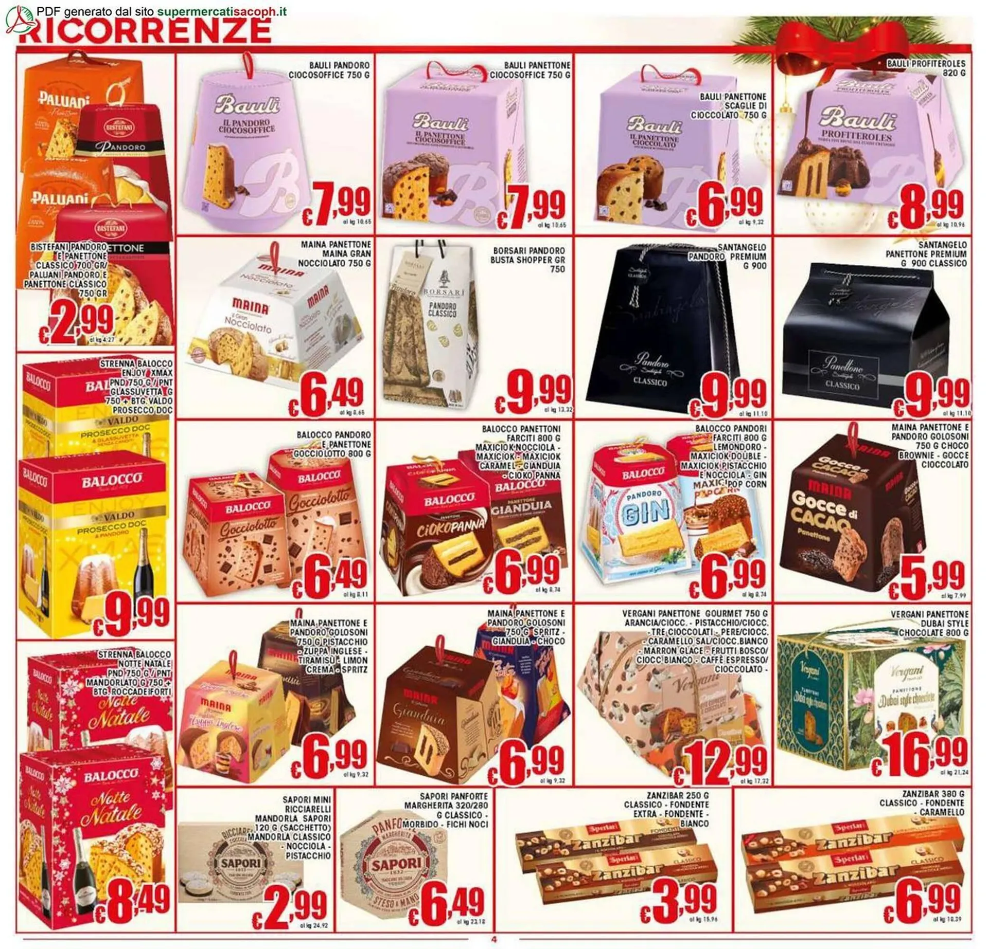Volantino Sacoph da 6 dicembre a 15 dicembre di 2025 - Pagina del volantino 4