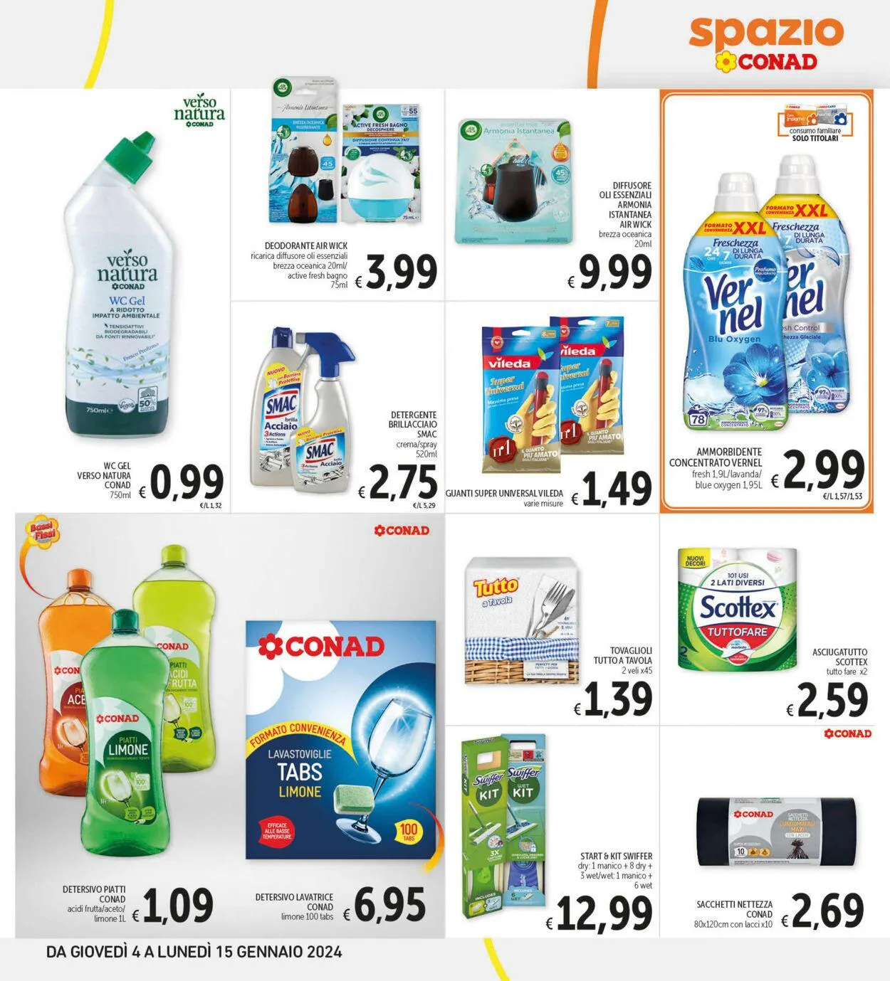 Conad - Spazio - Palermo Volantino attuale da 4 gennaio a 15 gennaio di 2024 - Pagina del volantino 33