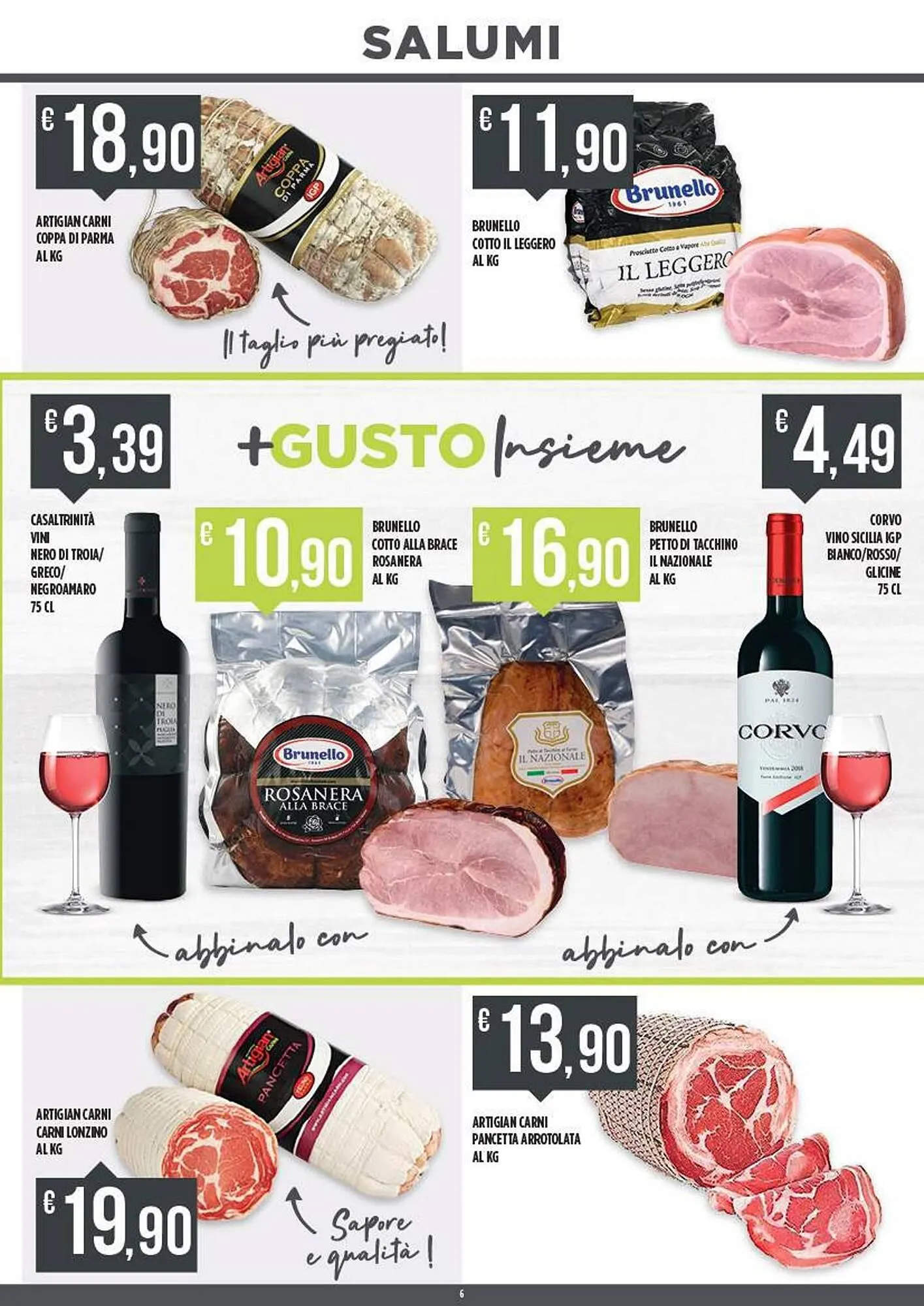 Volantino Supermercato Pollio da 15 aprile a 28 aprile di 2024 - Pagina del volantino 6