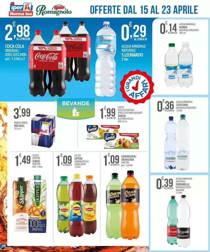 Buona Pasqua da 15 aprile a 23 aprile di 2025 - Pagina del volantino 20