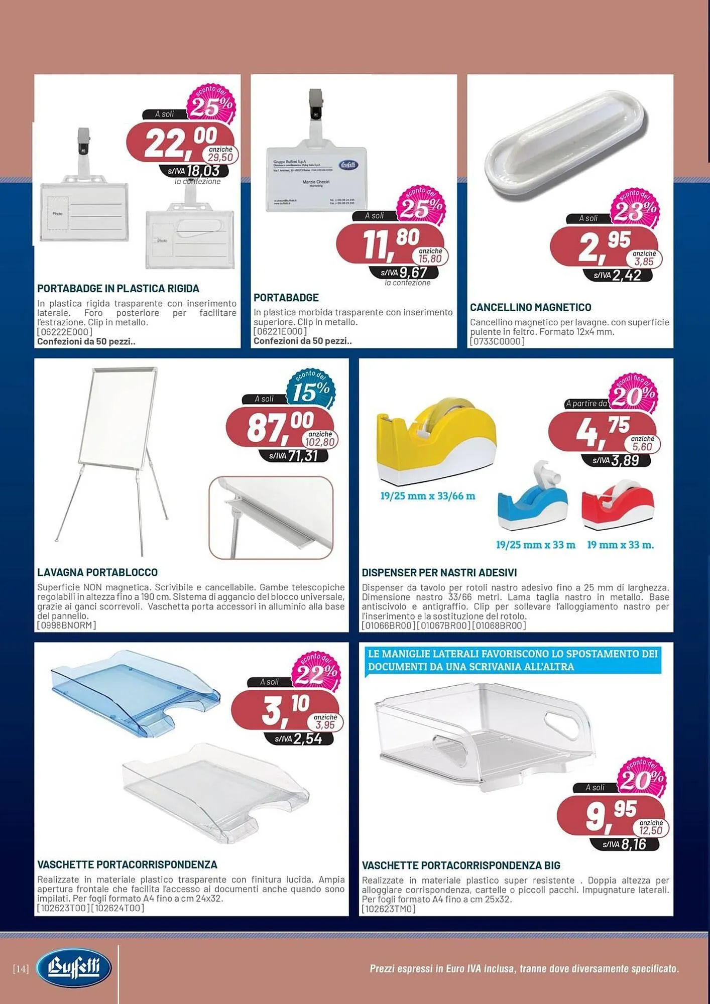 Volantino Buffetti da 7 gennaio a 28 febbraio di 2026 - Pagina del volantino 14