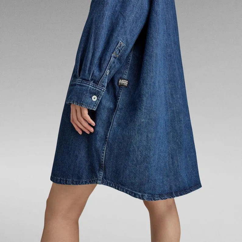 Oversized Denim Dress