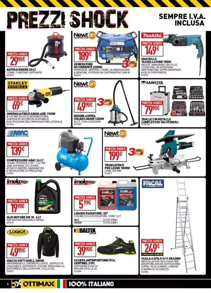 Prezzi shock! da 31 ottobre a 17 novembre di 2024 - Pagina del volantino 4