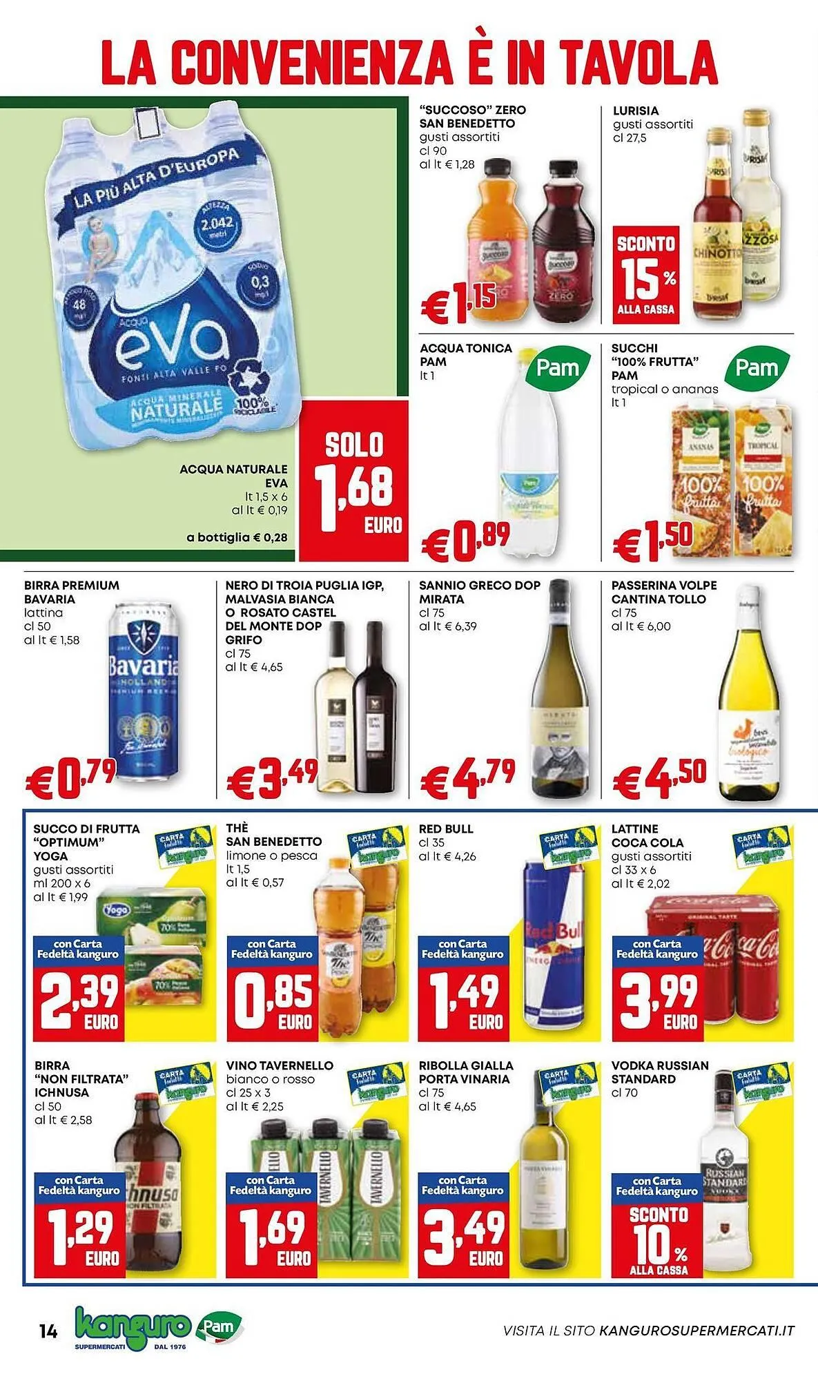 Volantino Kanguro da 25 settembre a 8 ottobre di 2025 - Pagina del volantino 14