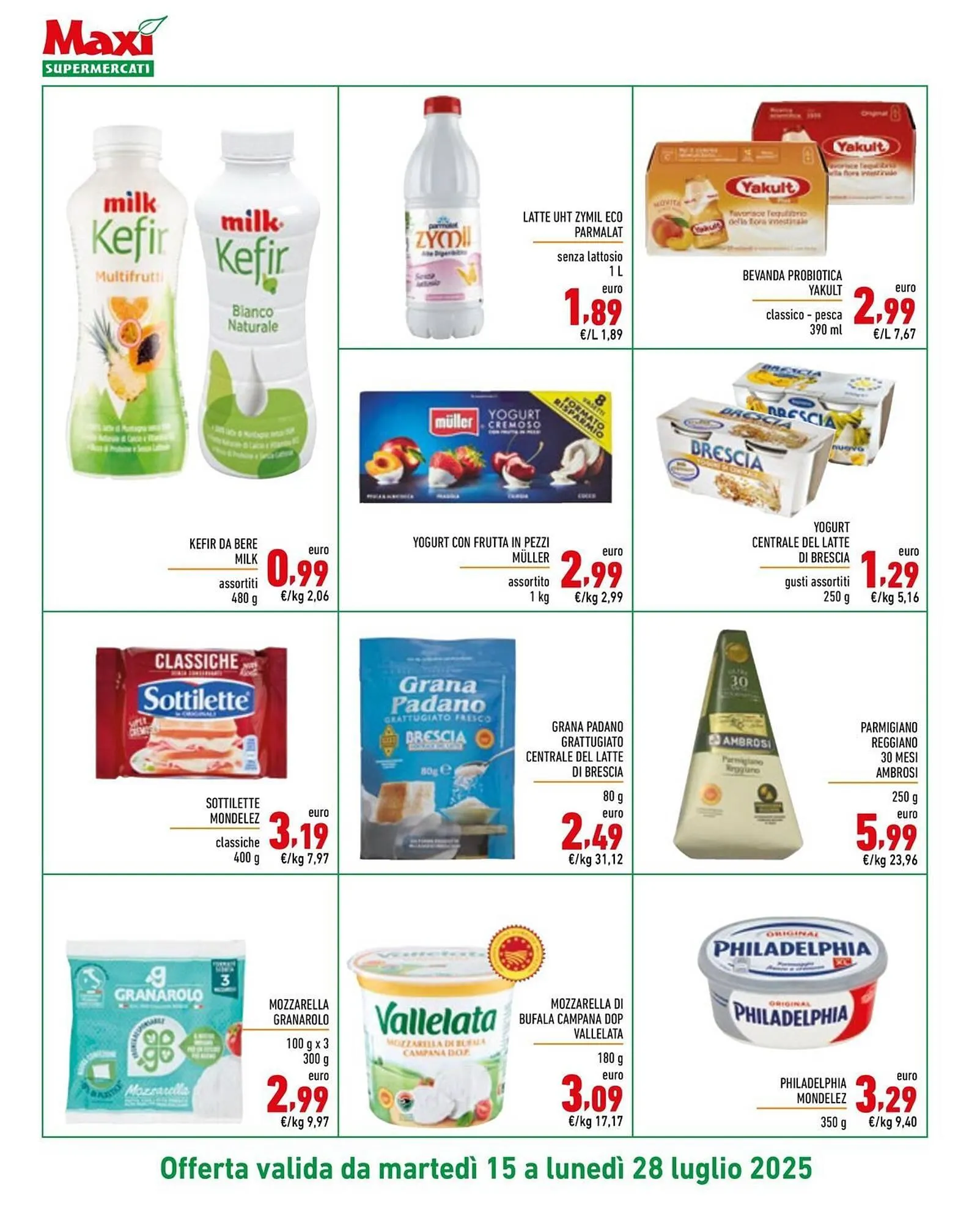Volantino Maxi Supermercati da 15 luglio a 28 luglio di 2025 - Pagina del volantino 8