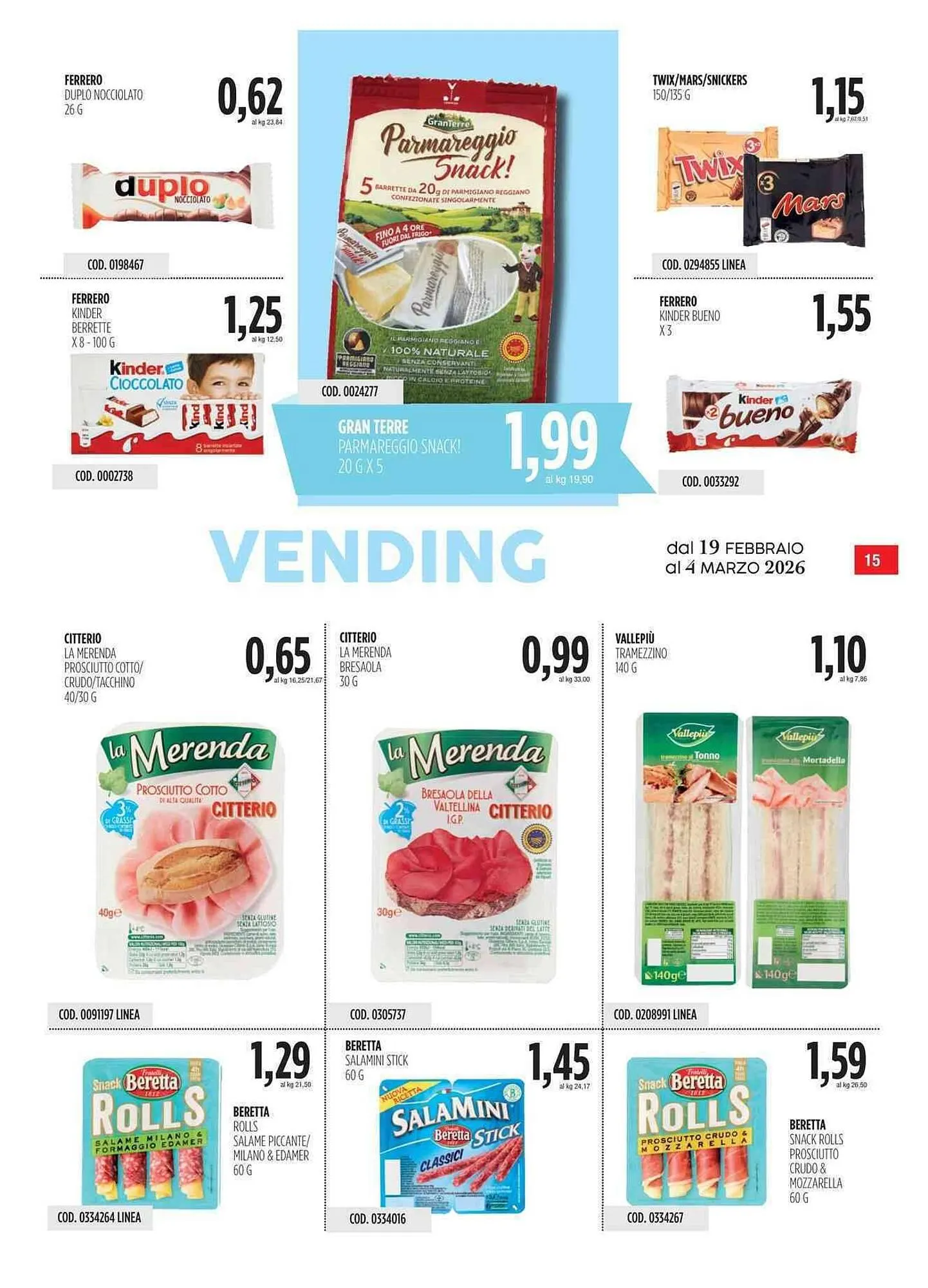 Volantino Carico Cash & Carry da 19 febbraio a 4 marzo di 2026 - Pagina del volantino 15