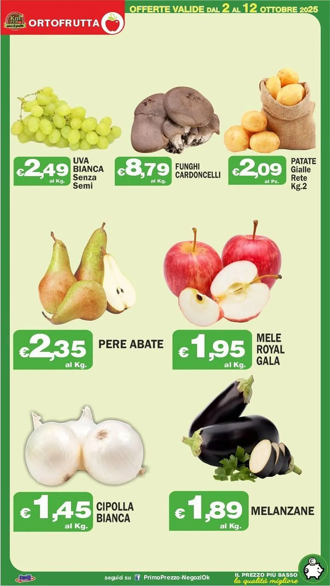 Volantino Primo Prezzo da 2 ottobre a 12 ottobre di 2025 - Pagina del volantino 28