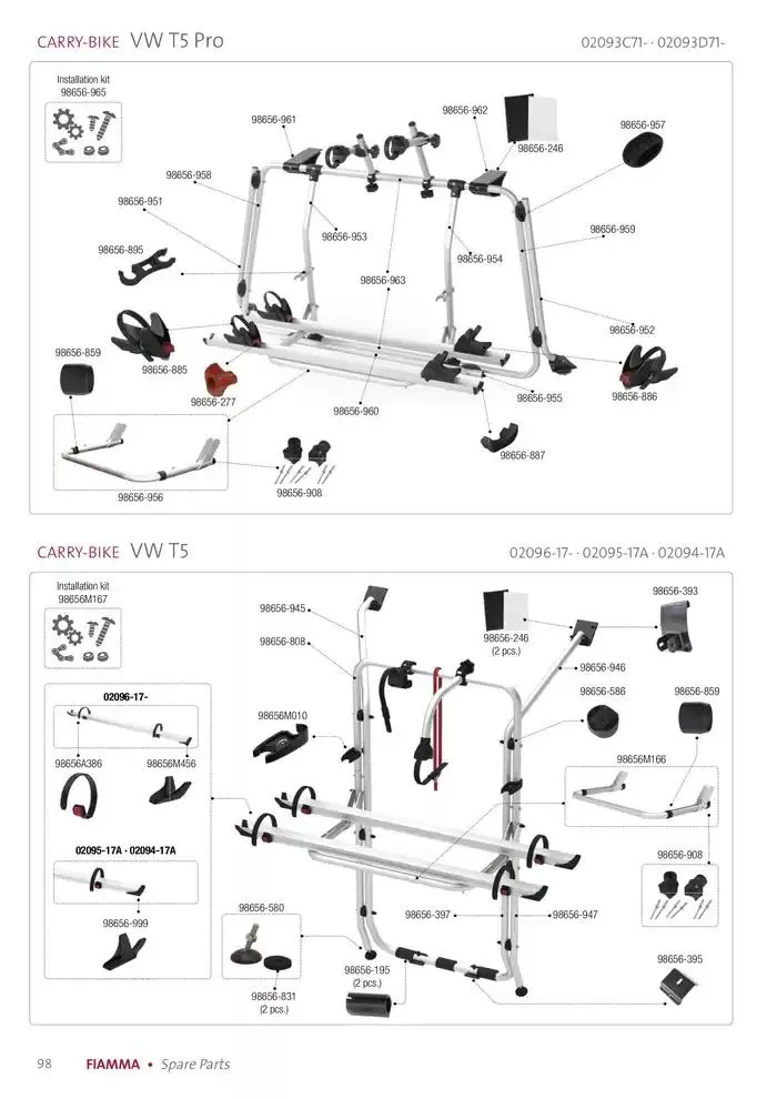 Spare parts catalogo 2025 da 14 gennaio a 31 dicembre di 2025 - Pagina del volantino 98