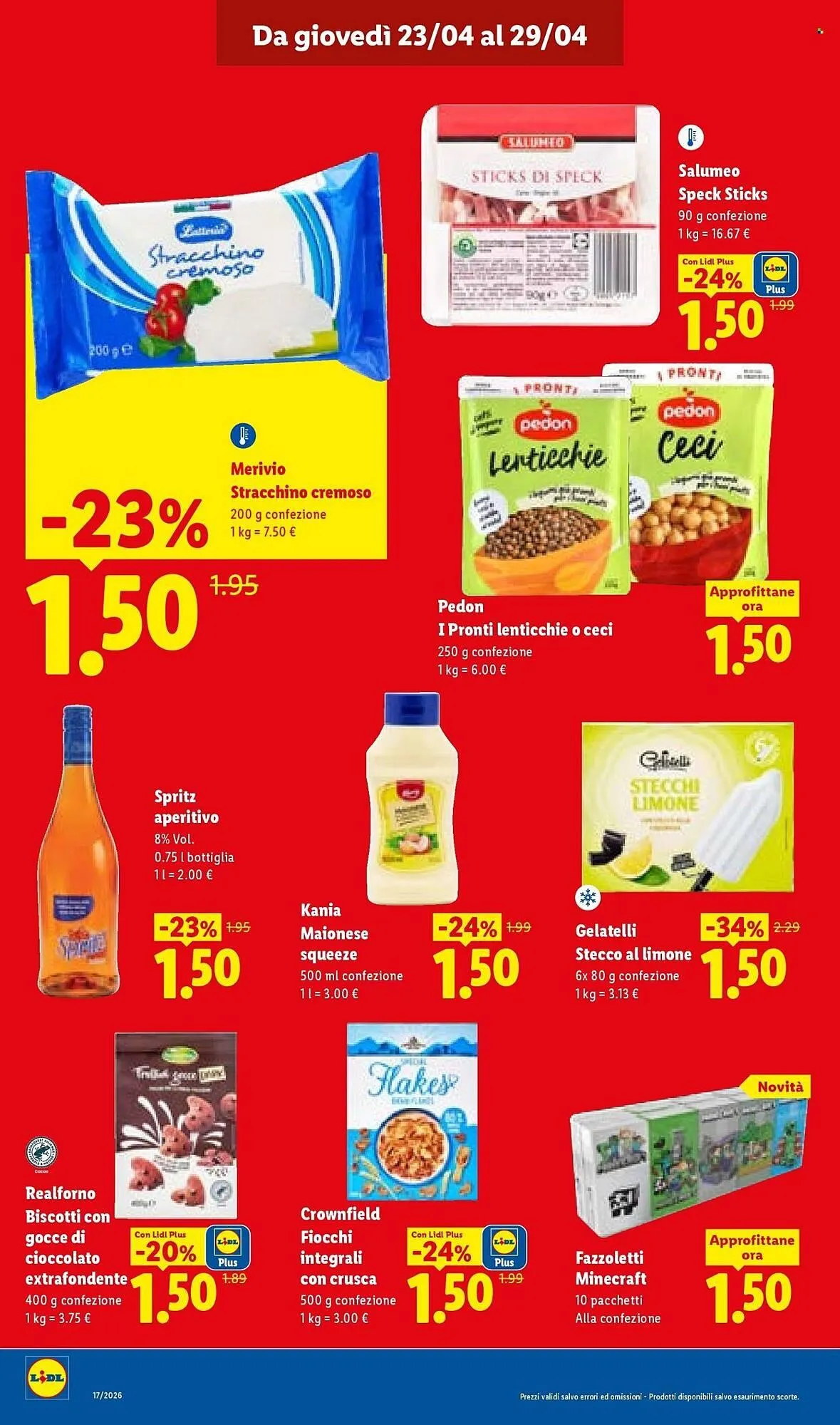 Volantino Lidl da 23 aprile a 29 aprile di 2026 - Pagina del volantino 14