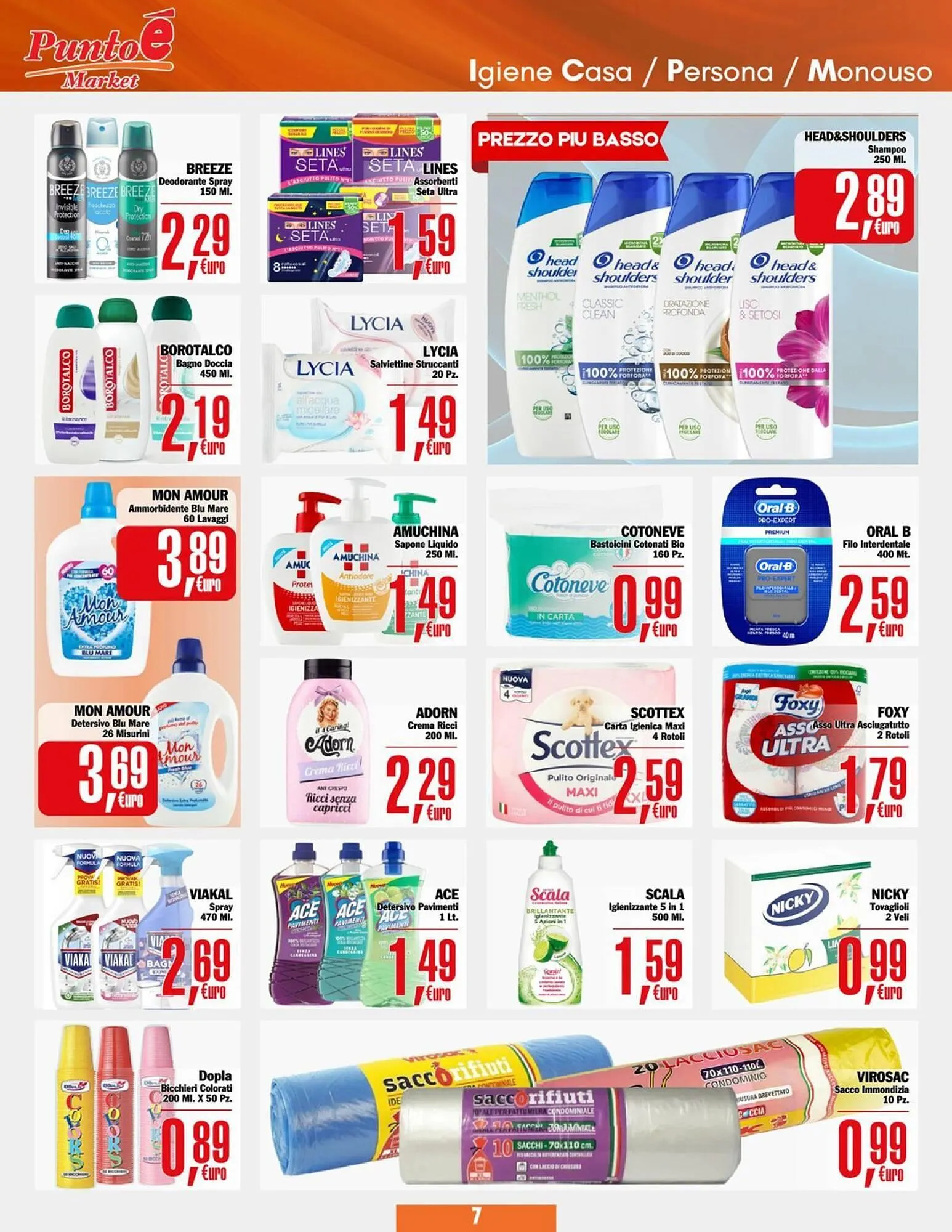 Volantino Punto é market da 29 aprile a 12 maggio di 2024 - Pagina del volantino 7