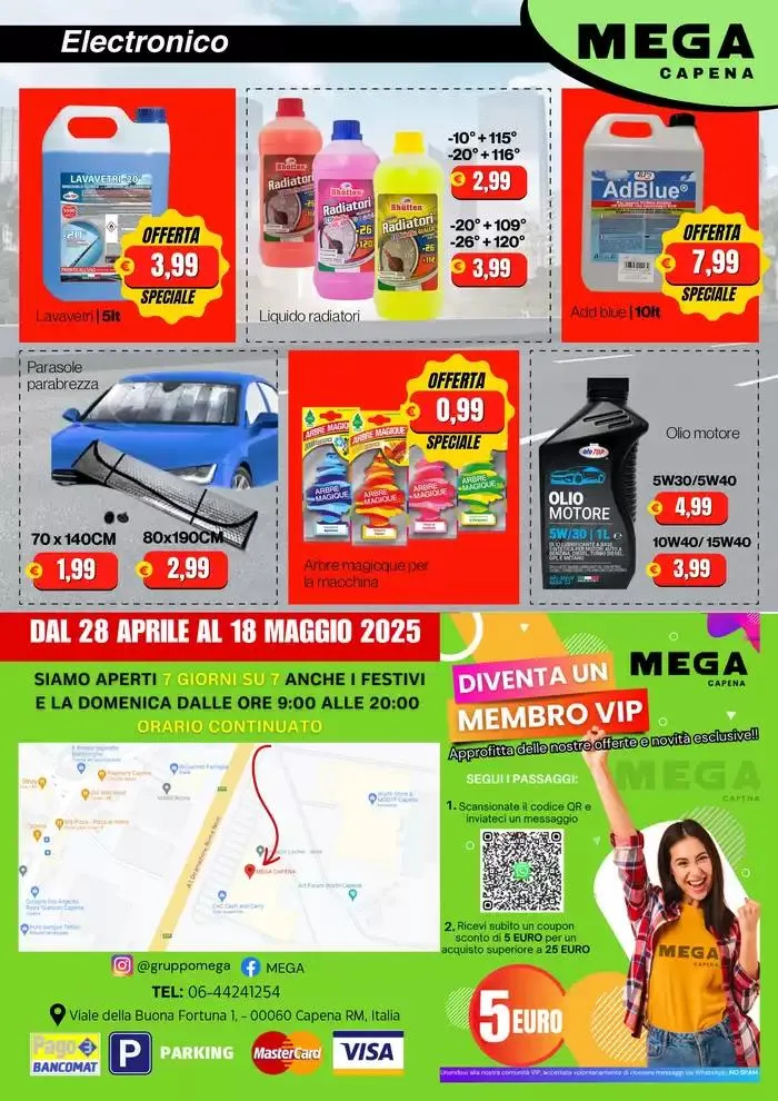 Mega Capena - Offerte che rinfescano da 28 aprile a 18 maggio di 2025 - Pagina del volantino 16