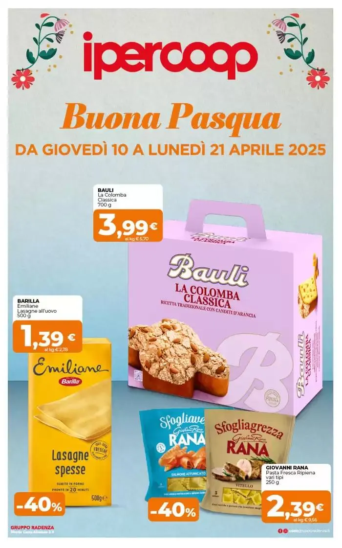 Buona pasqua da 10 aprile a 21 aprile di 2025 - Pagina del volantino 1