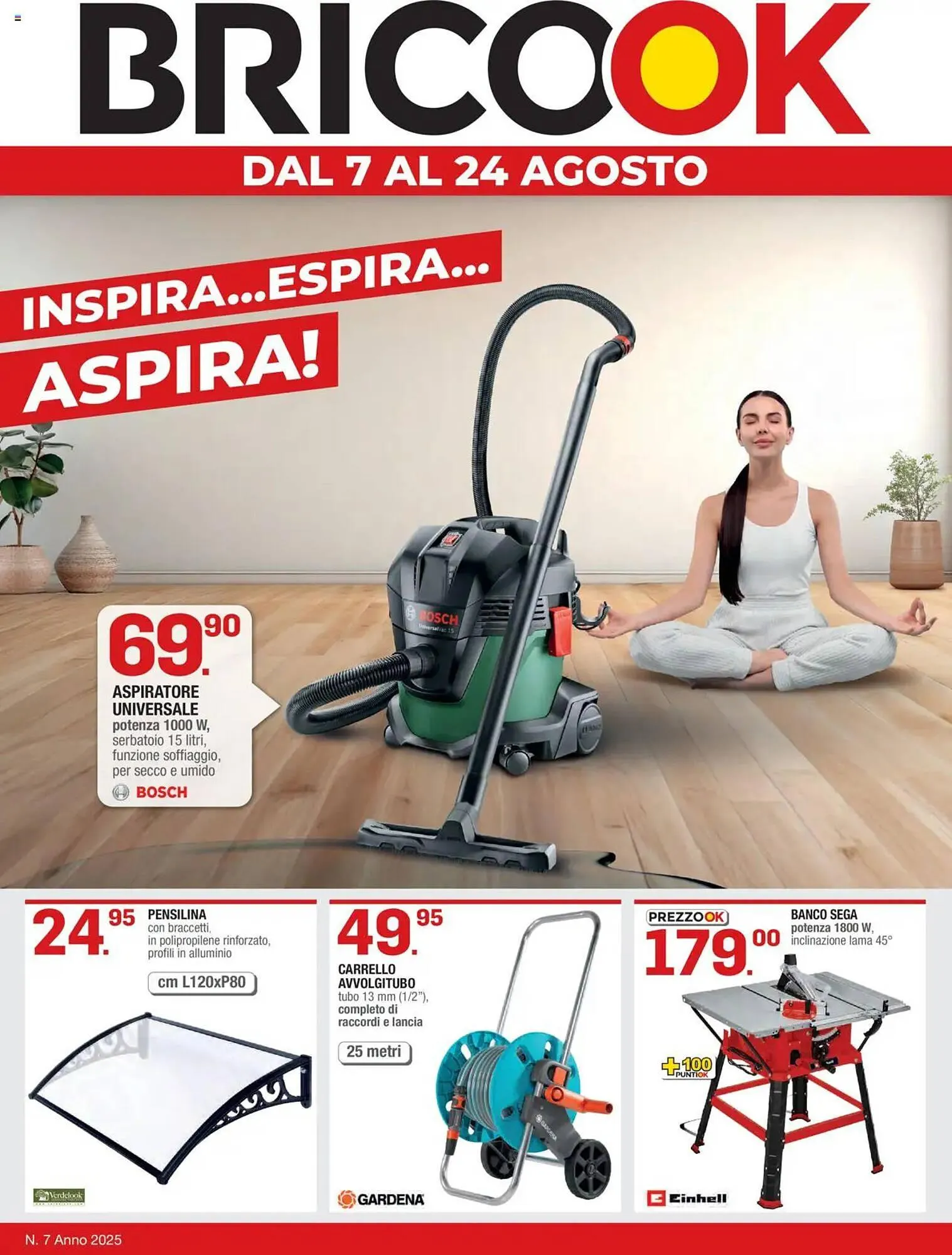 Volantino Brico OK da 7 agosto a 24 agosto di 2025 - Pagina del volantino 1