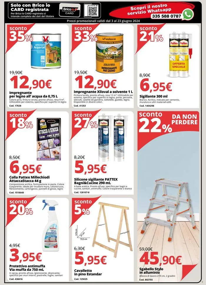 Che prezzi! da 3 giugno a 23 giugno di 2024 - Pagina del volantino 9