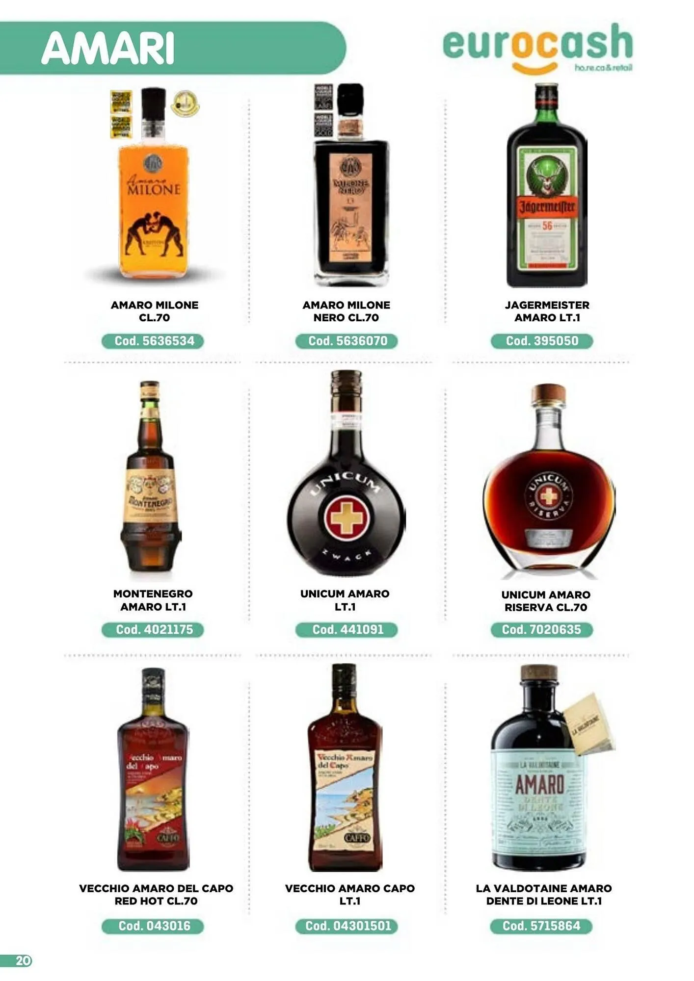 Volantino Eurocash da 2 febbraio a 4 aprile di 2026 - Pagina del volantino 20