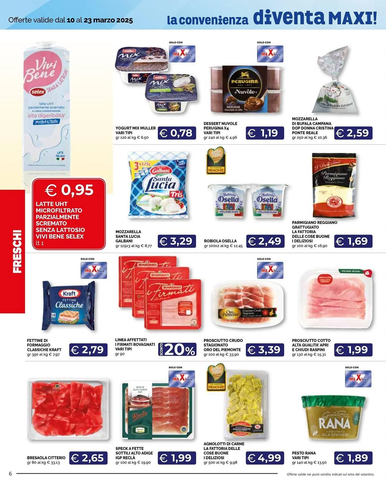 Volantino Maxisconto da 10 marzo a 23 marzo di 2025 - Pagina del volantino 6