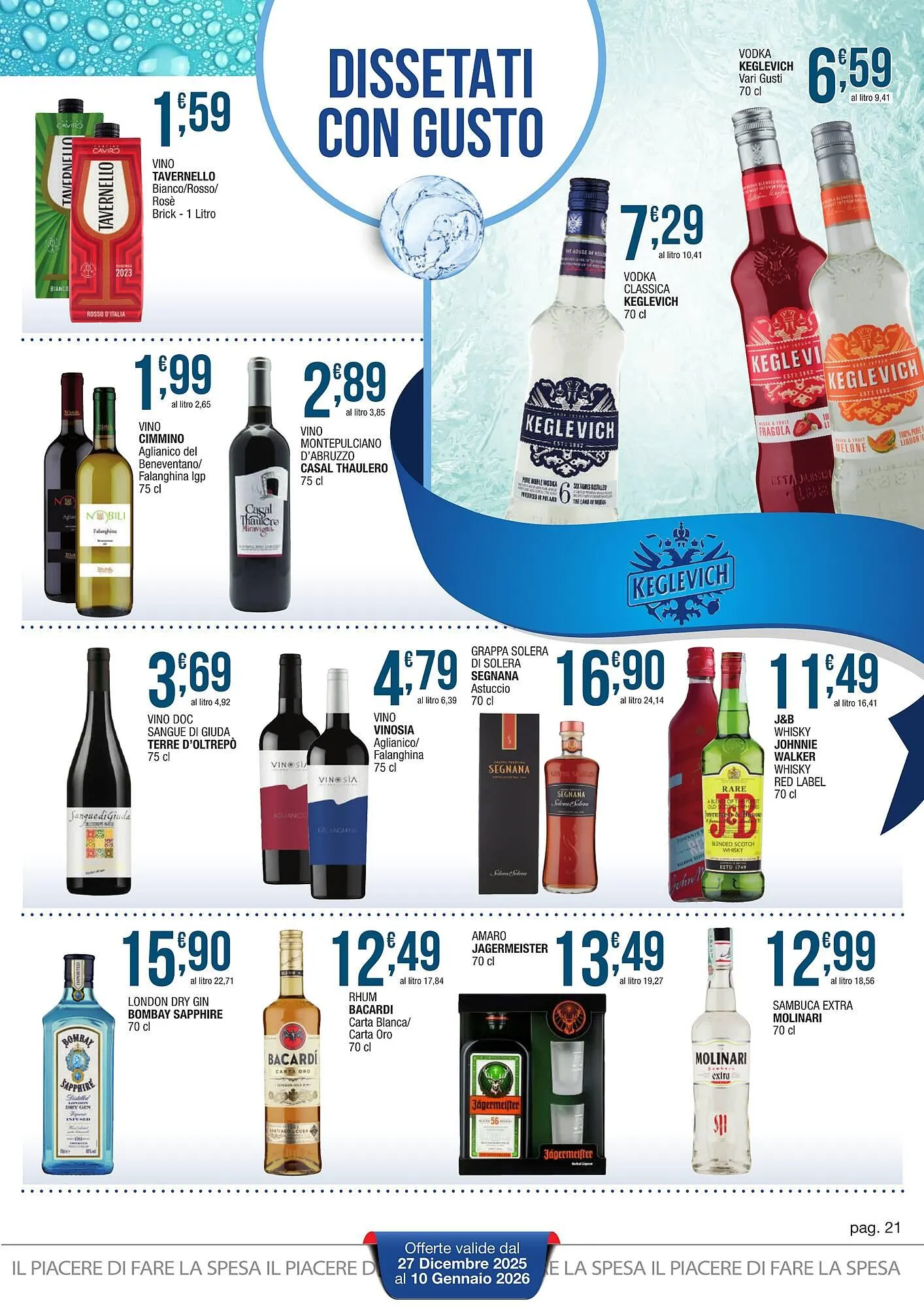 Volantino Sidis da 27 dicembre a 10 gennaio di 2026 - Pagina del volantino 21