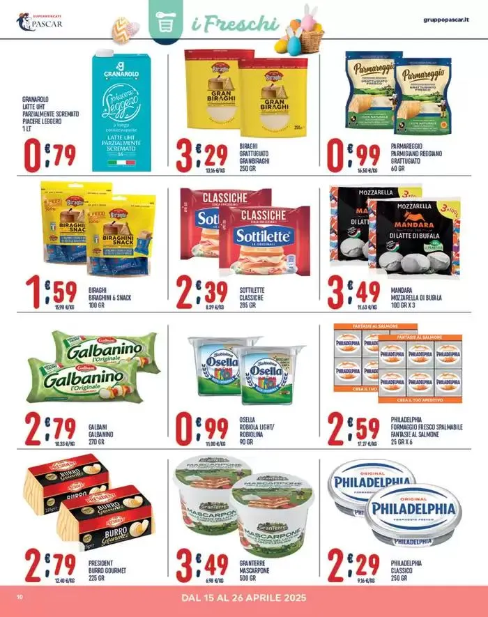 Buona Pasqua da 15 aprile a 26 aprile di 2025 - Pagina del volantino 10