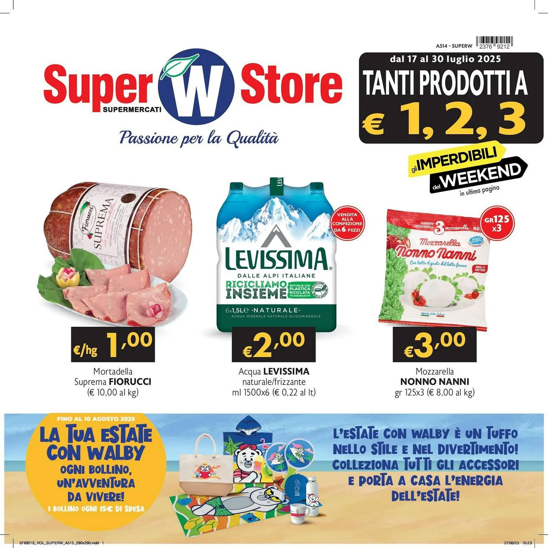 Volantino SuperW - 1