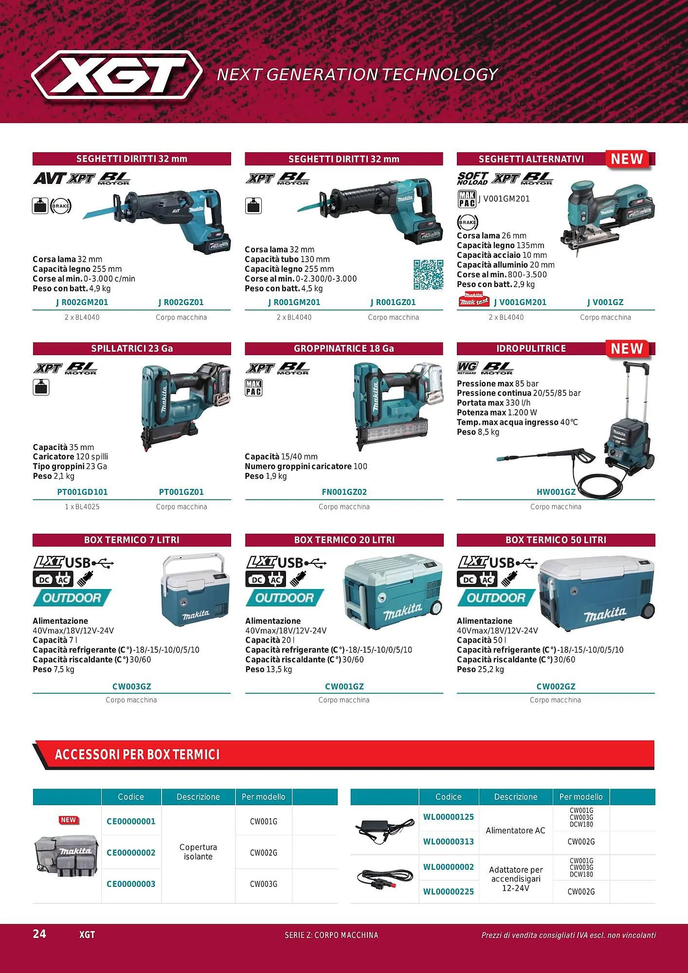 Volantino Makita da 1 ottobre a 31 marzo di 2024 - Pagina del volantino 26