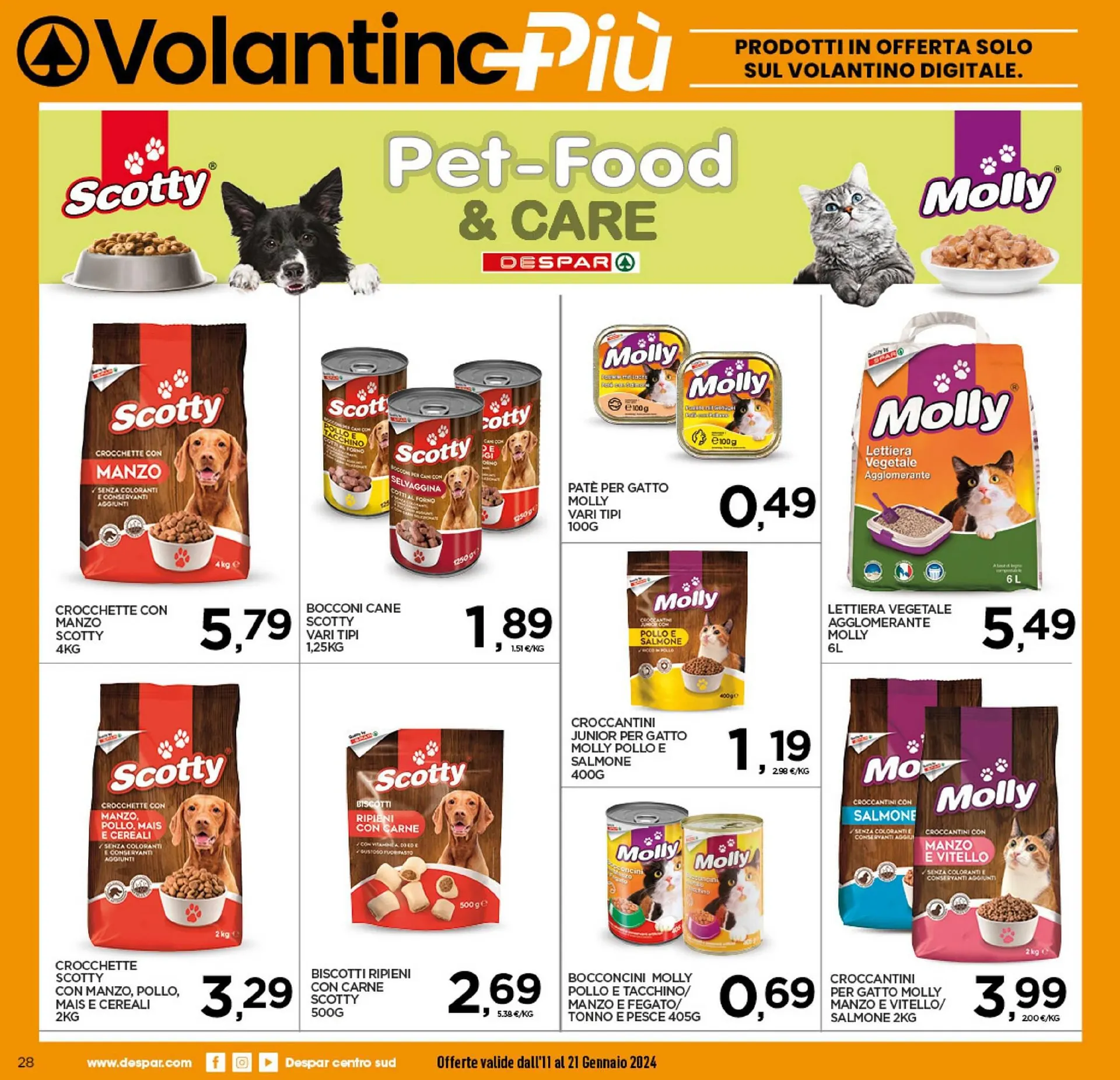 Volantino Iperspar da 11 gennaio a 21 gennaio di 2024 - Pagina del volantino 28