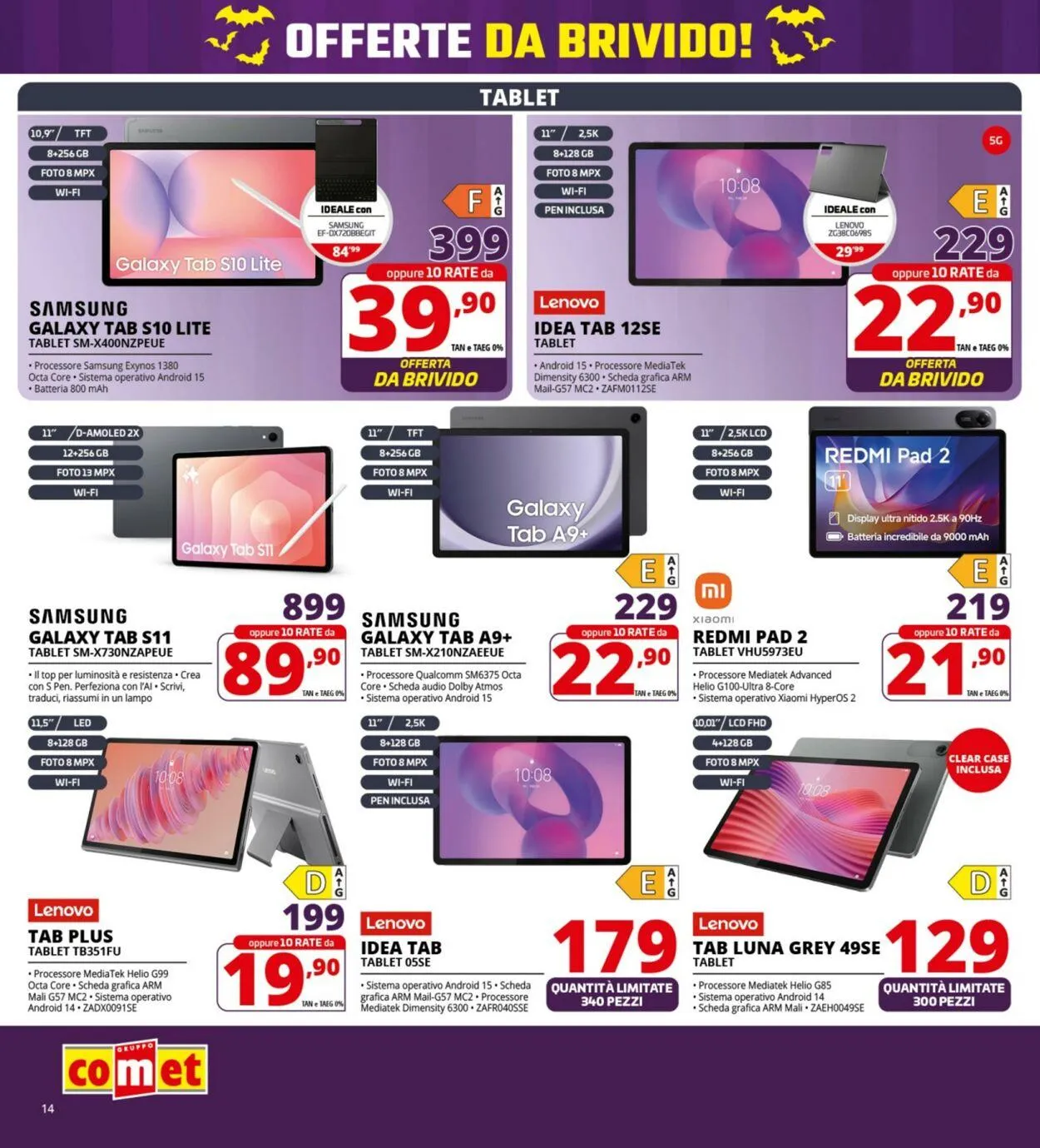 Comet Volantino attuale da 24 ottobre a 30 ottobre di 2025 - Pagina del volantino 14