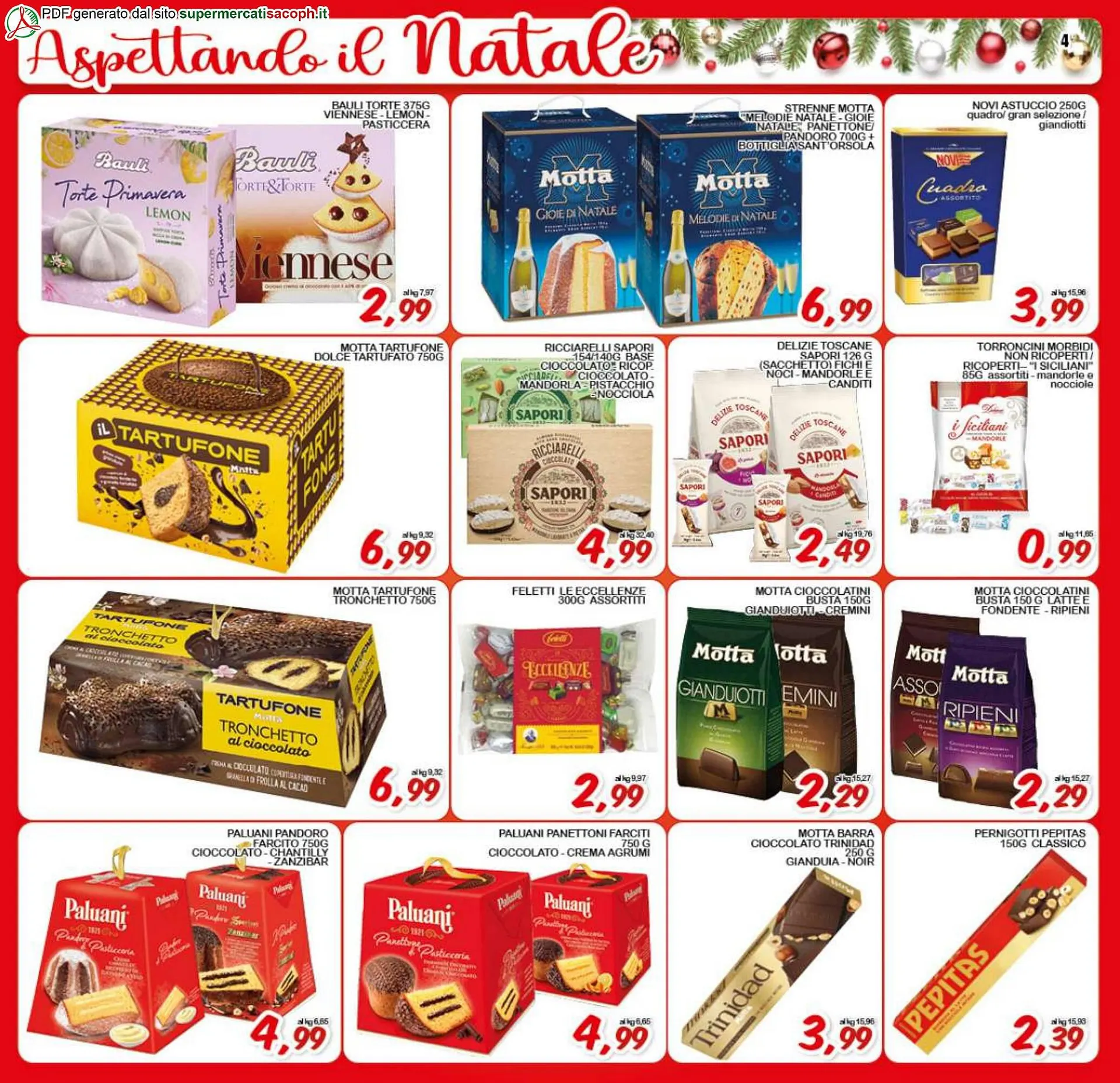 Volantino Sacoph da 24 novembre a 4 dicembre di 2023 - Pagina del volantino 4