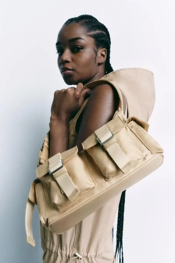 BOLSO HOMBRO BOLSILLOS