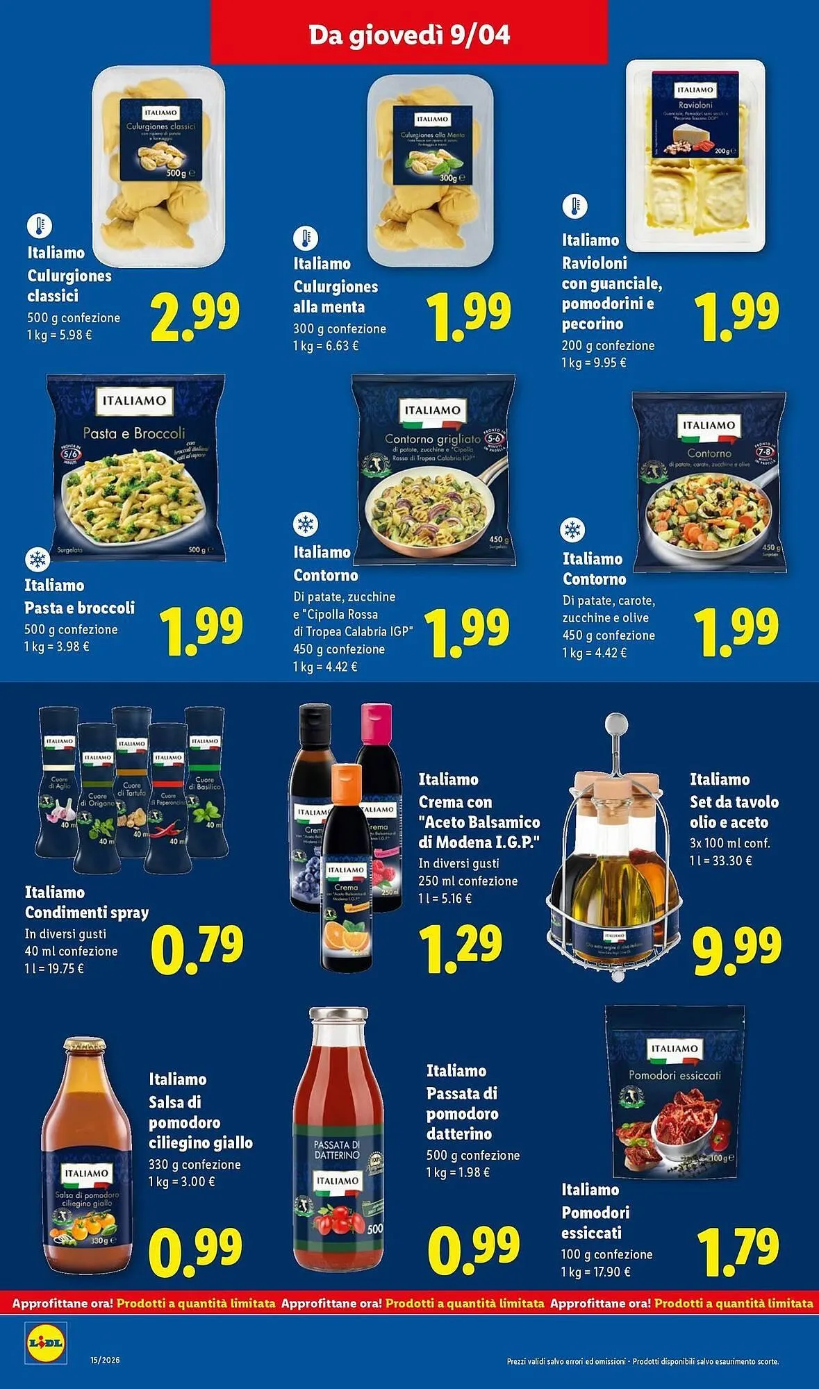 Volantino Lidl da 9 aprile a 15 aprile di 2026 - Pagina del volantino 14