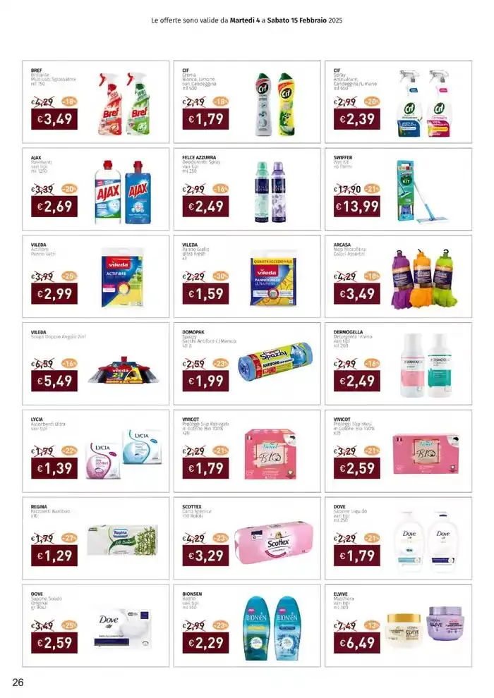 Chi ama condivide da 4 febbraio a 15 febbraio di 2025 - Pagina del volantino 26