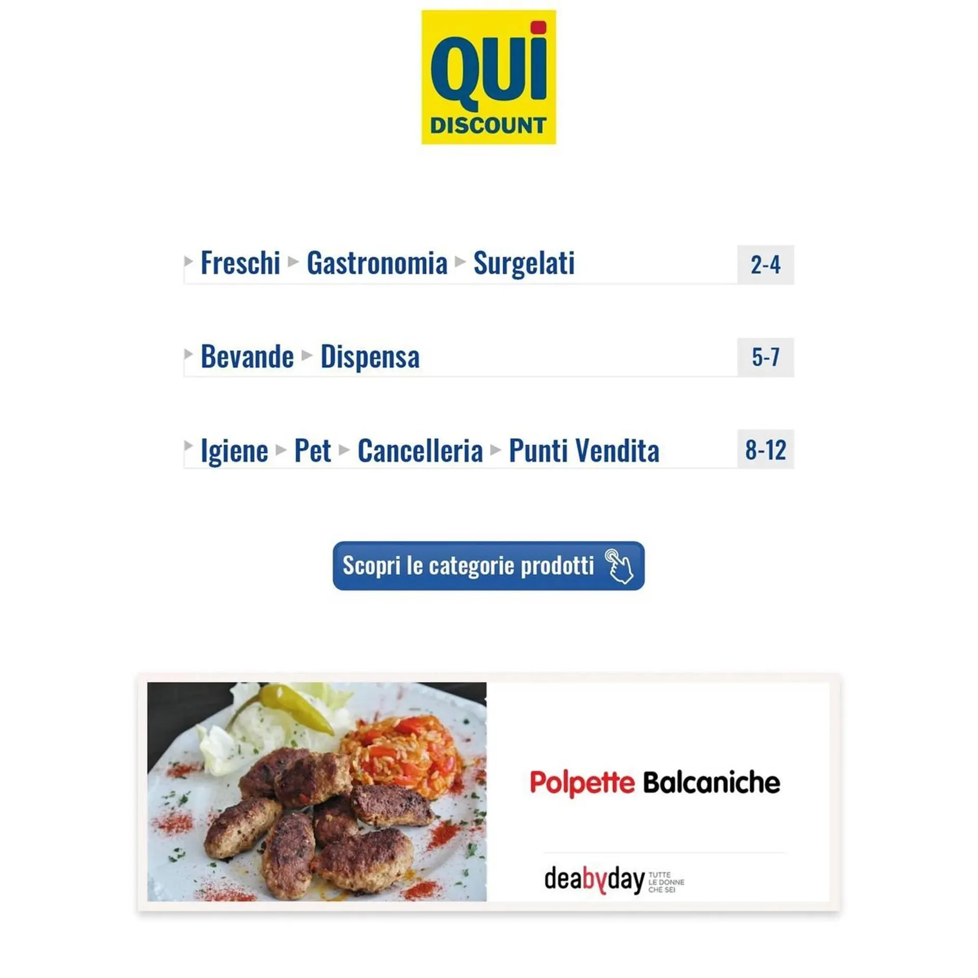 Volantino Qui Discount - 1
