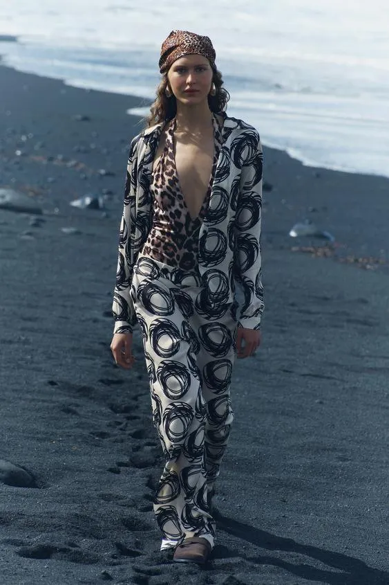 PANTALONI STAMPATI ZW COLLECTION