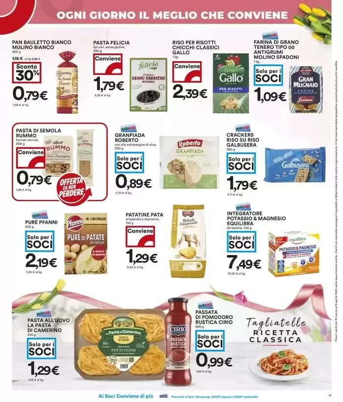 Fioriscono le Offerte da 31 marzo a 9 aprile di 2025 - Pagina del volantino 13
