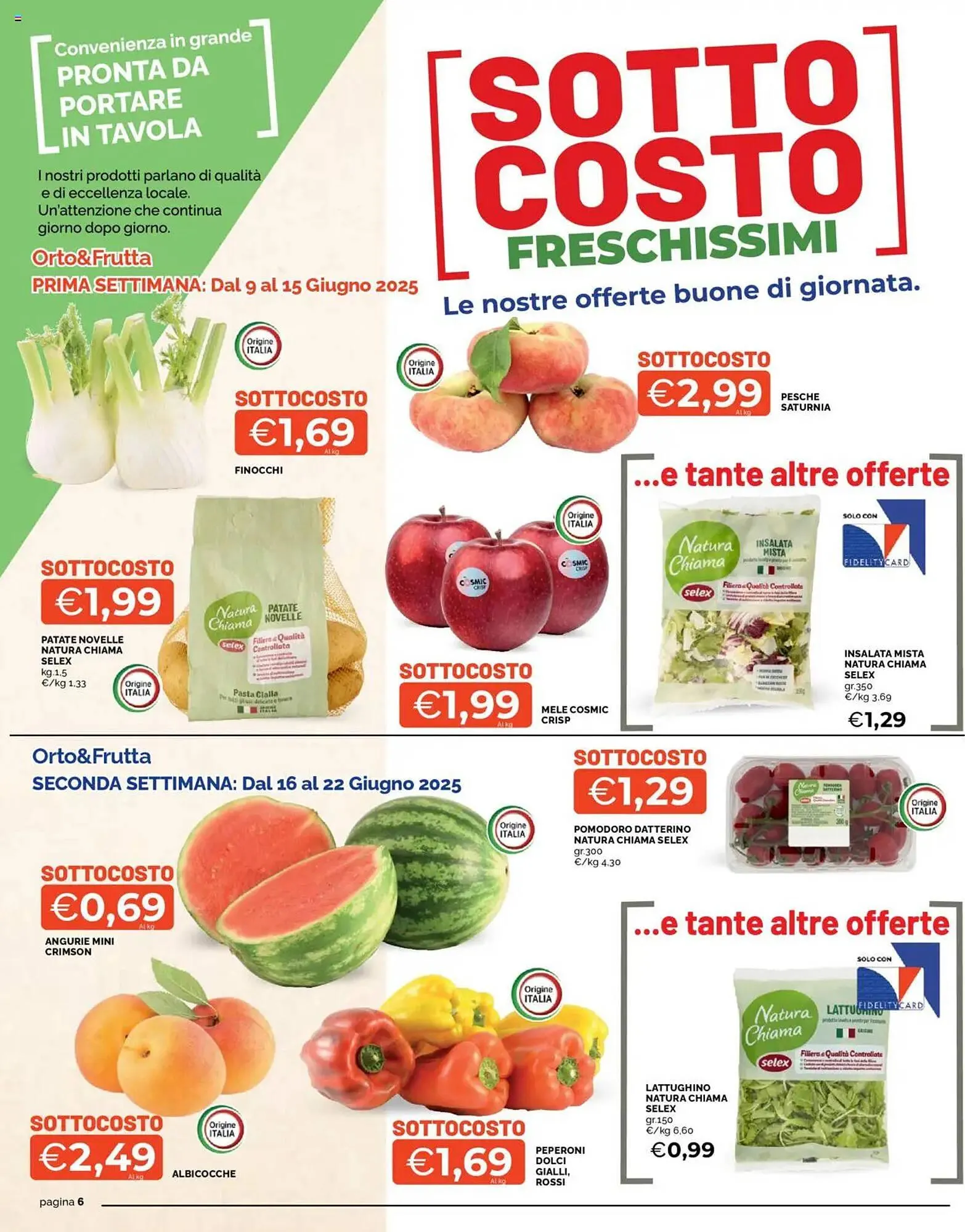 Volantino Mercatò da 9 giugno a 22 giugno di 2025 - Pagina del volantino 6