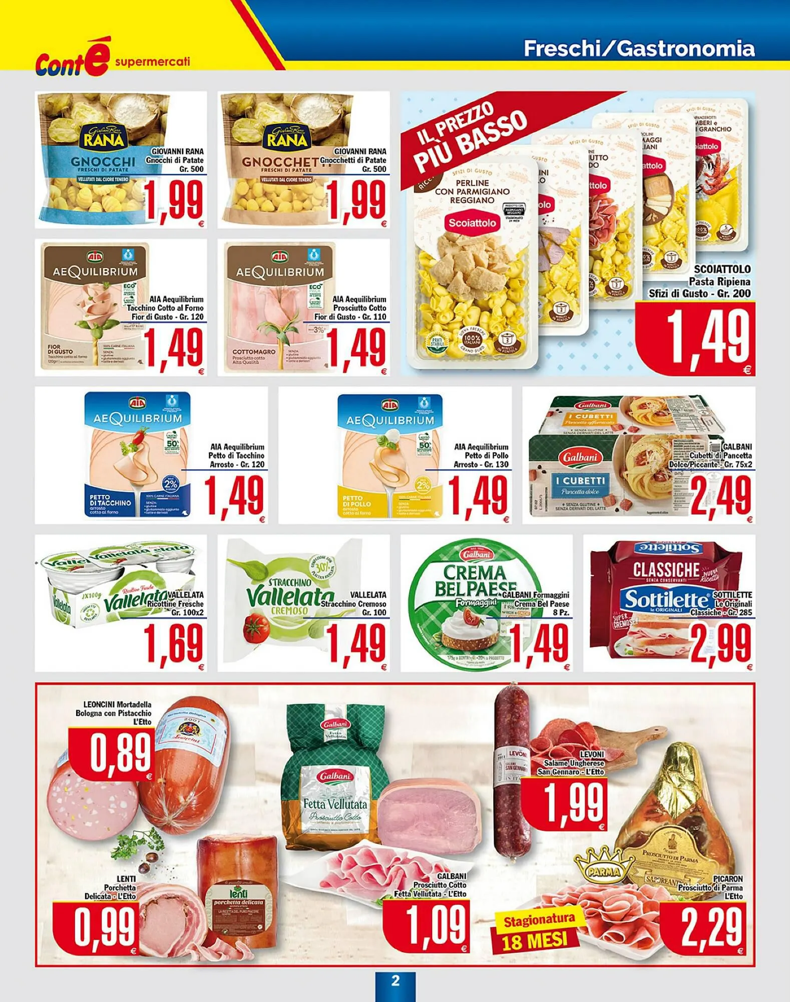 Volantino Conté Supermercati da 2 aprile a 10 aprile di 2024 - Pagina del volantino 2